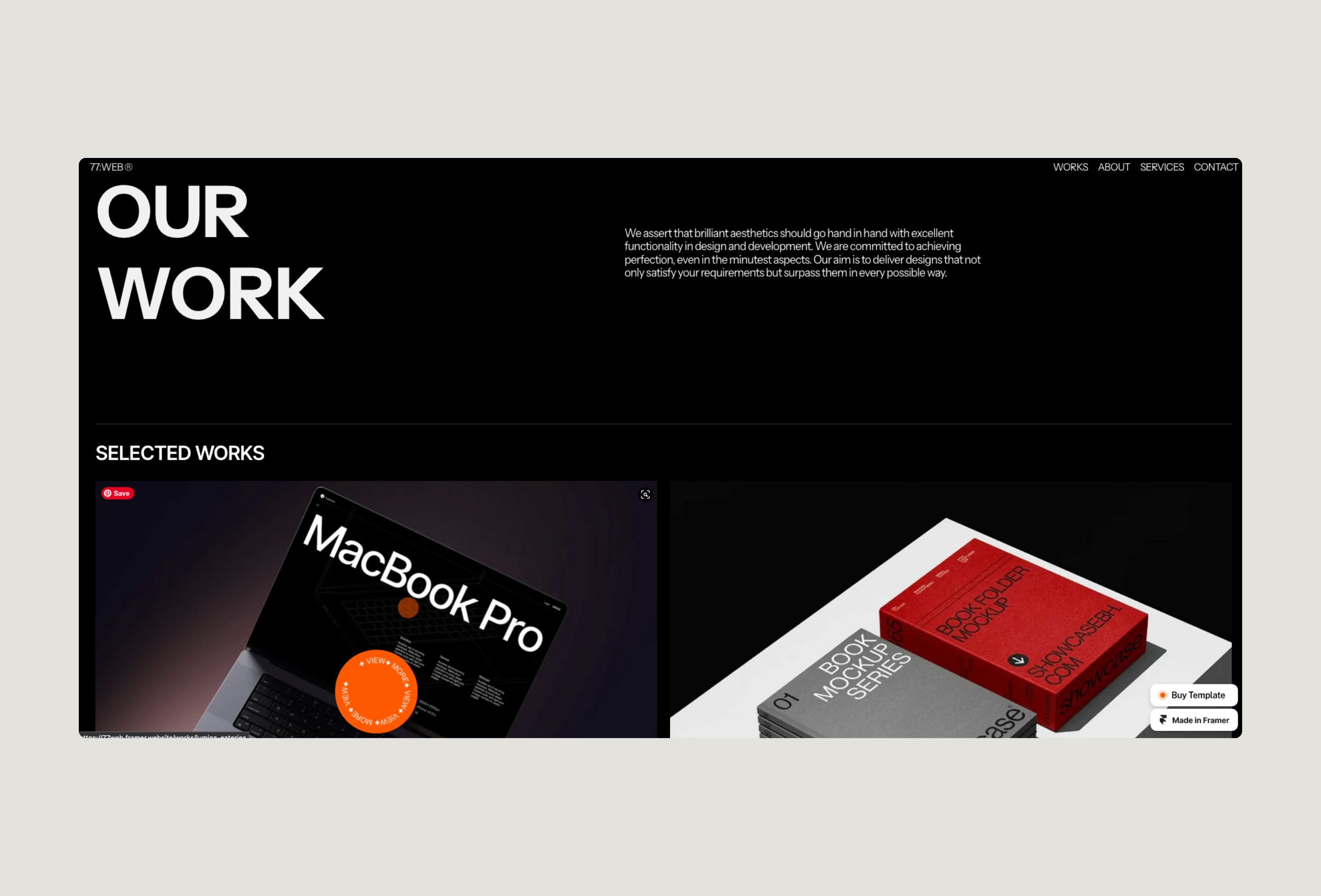 Screenshot 4 of 77web design studio