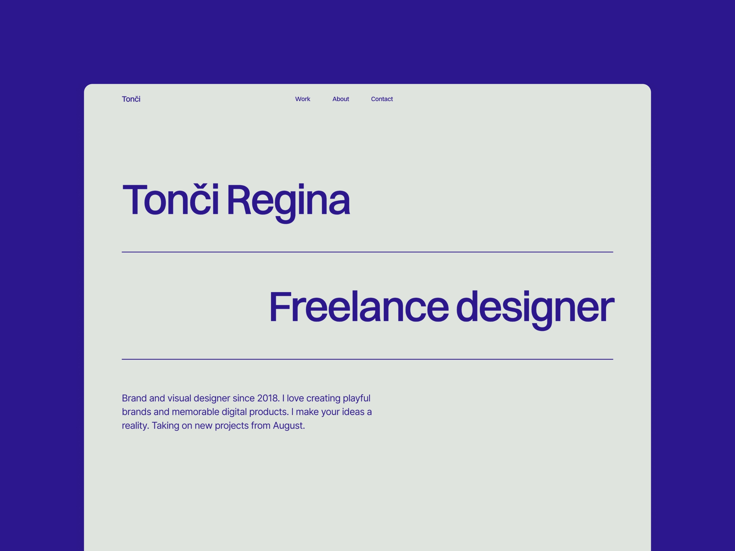 Screenshot of Accent website