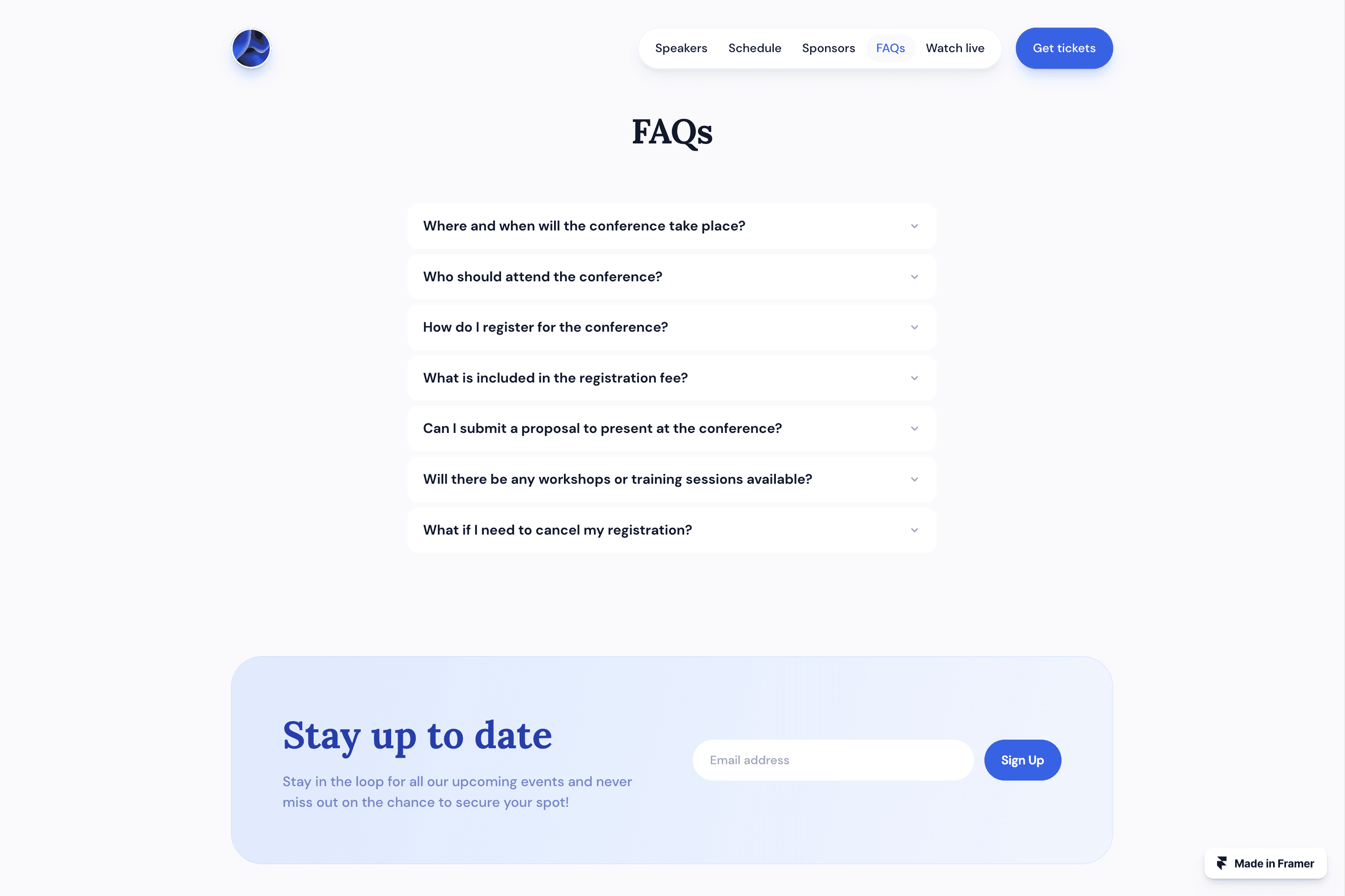 Screenshot 4 of Acme conference