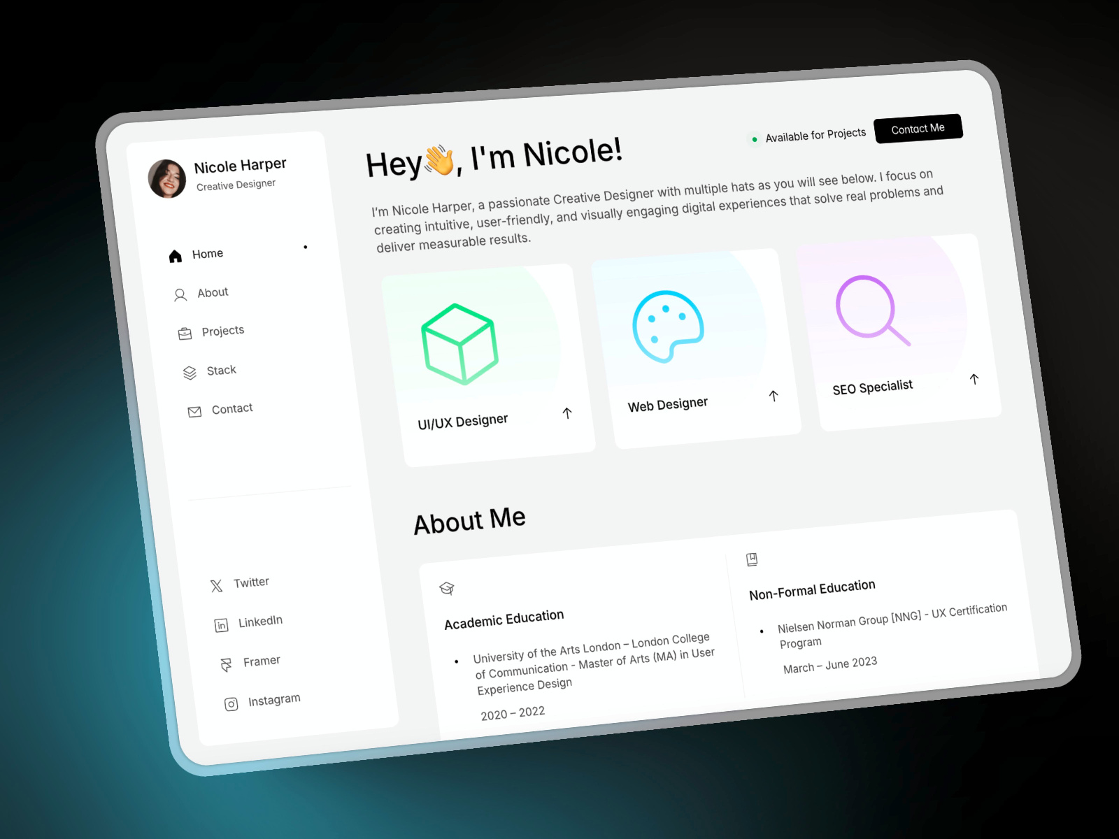 Screenshot of Adaptify website