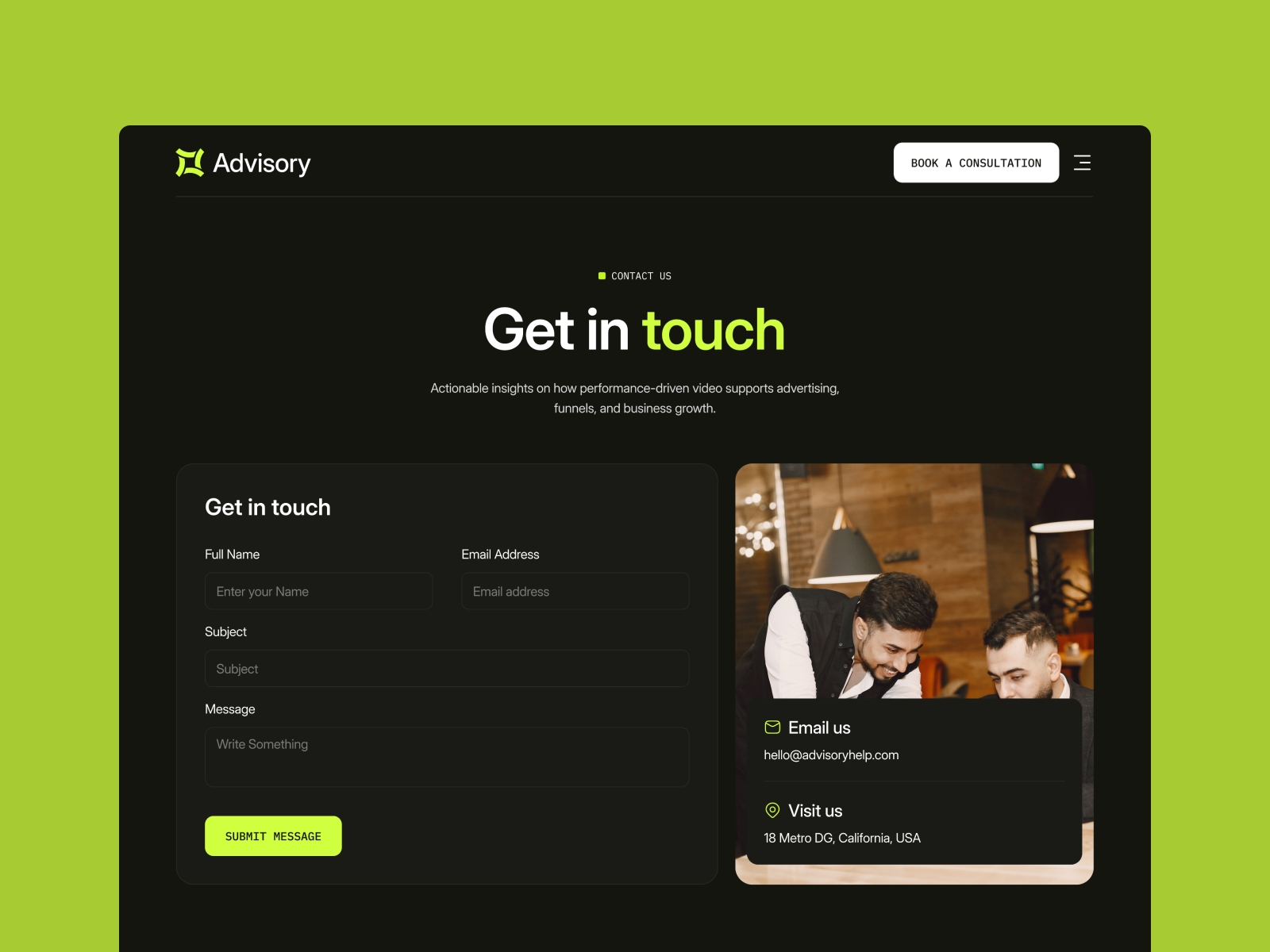 Screenshot 4 of Advisory