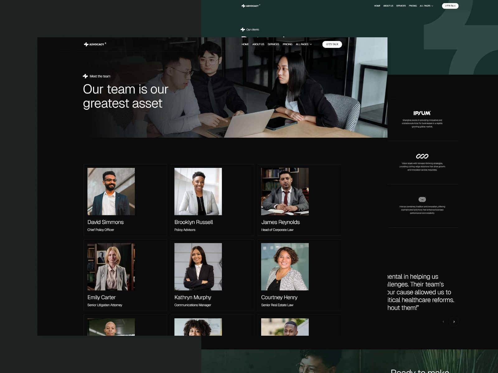 Screenshot 3 of Advocacy