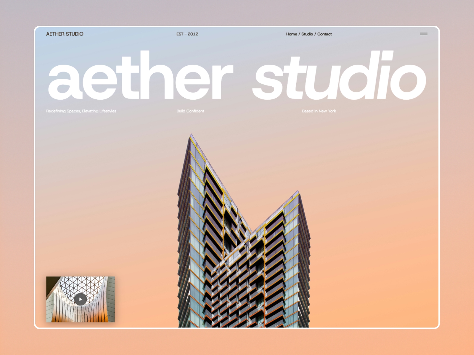 Screenshot of Aethar website