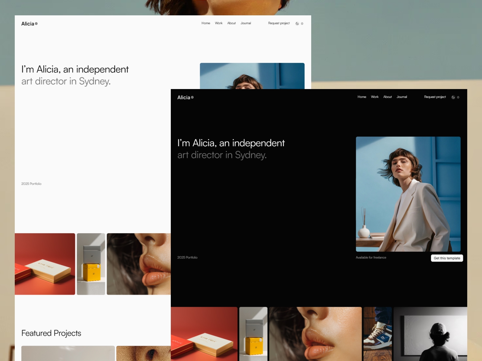 Screenshot of Alicia website