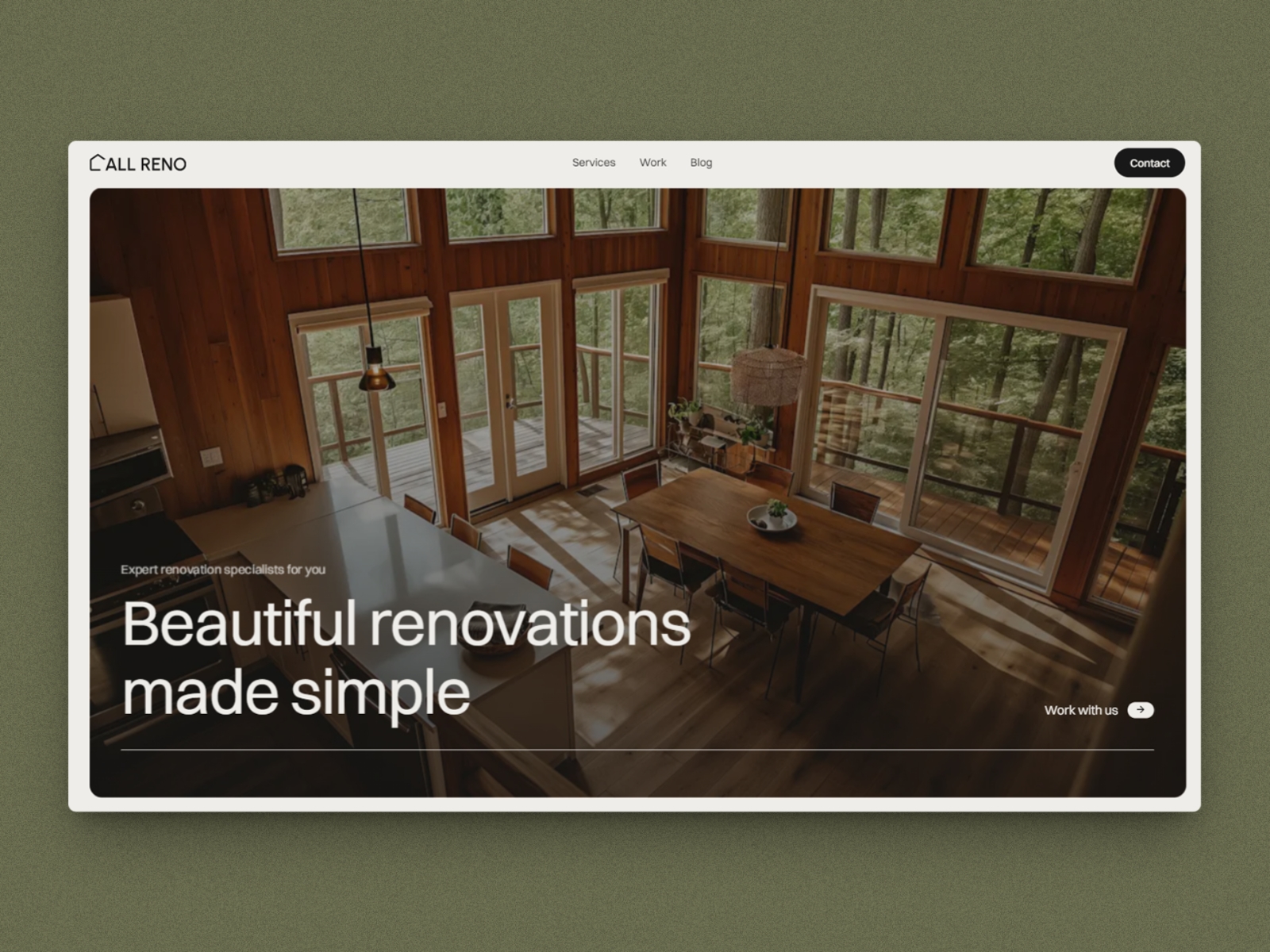 Screenshot of All reno website