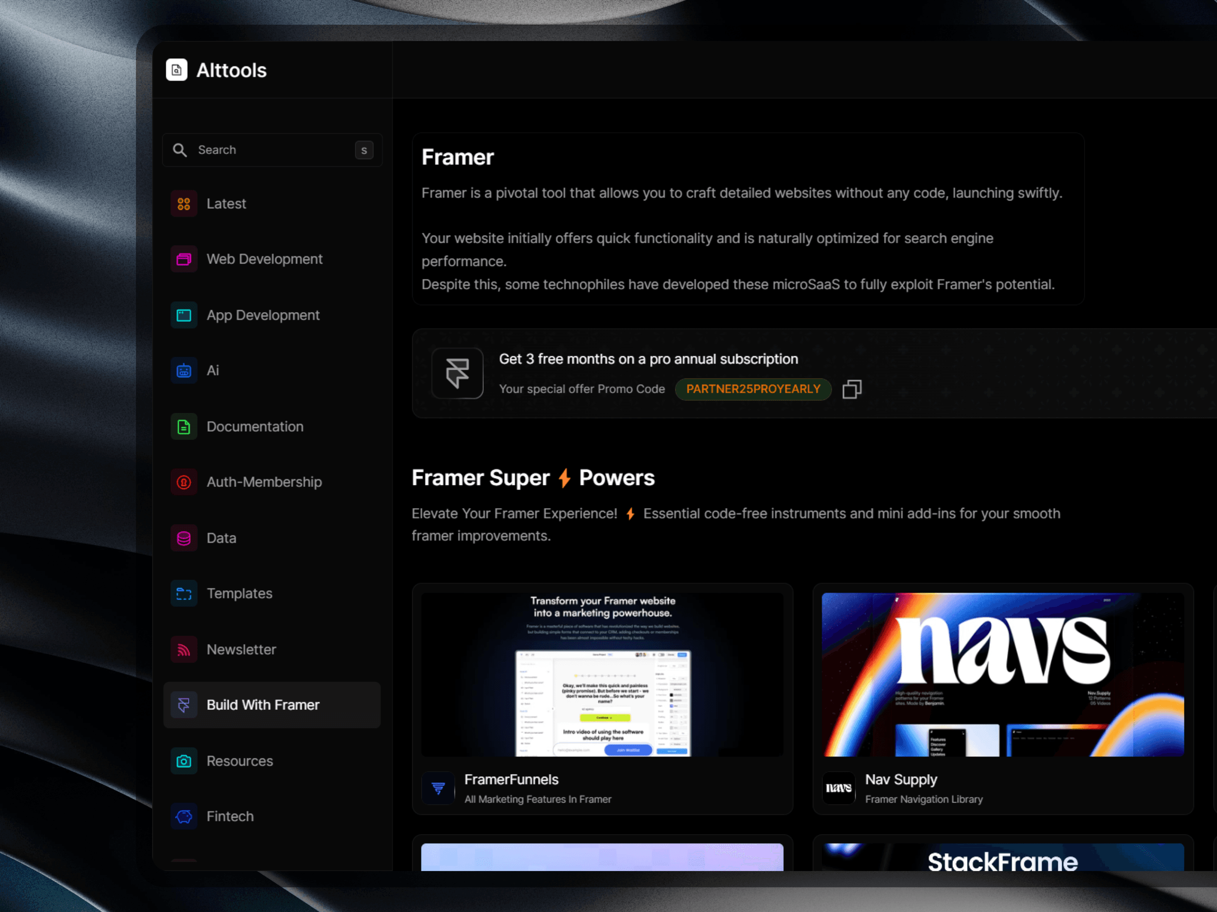 Screenshot 2 of Alttools