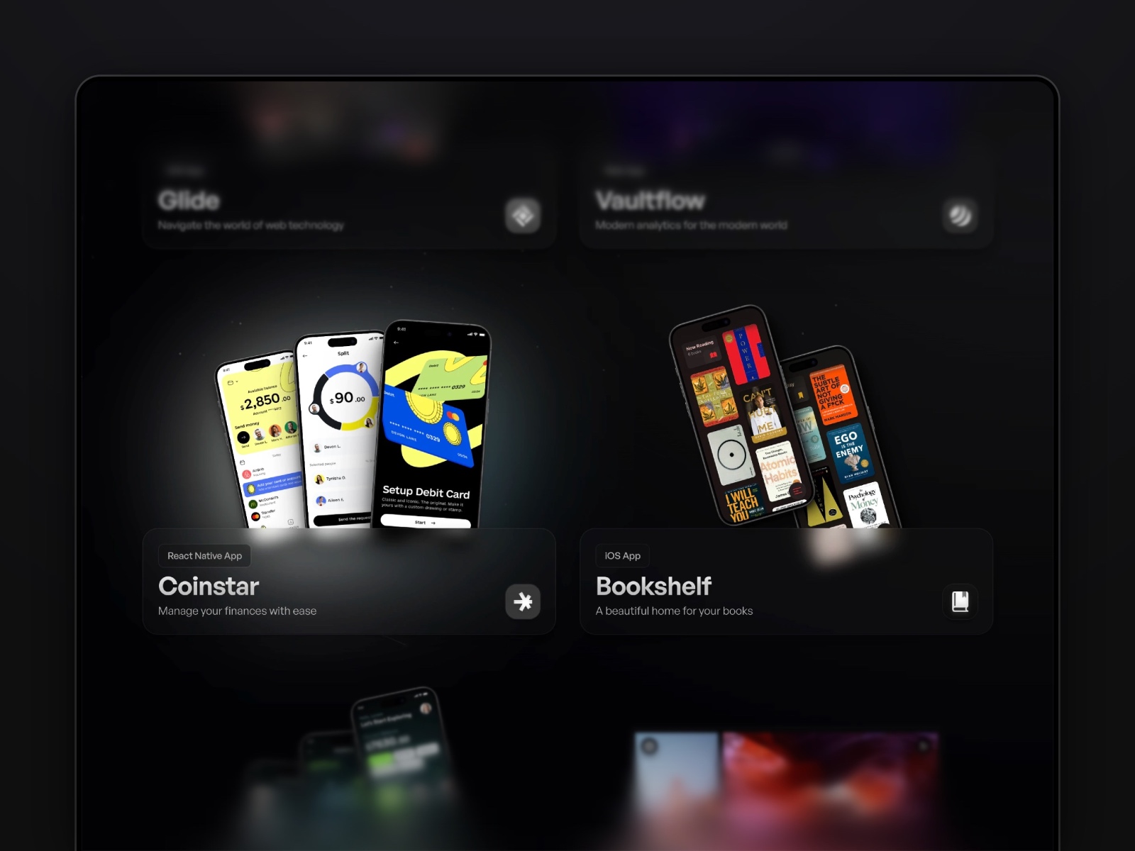 Screenshot 3 of Apollo portfolio template