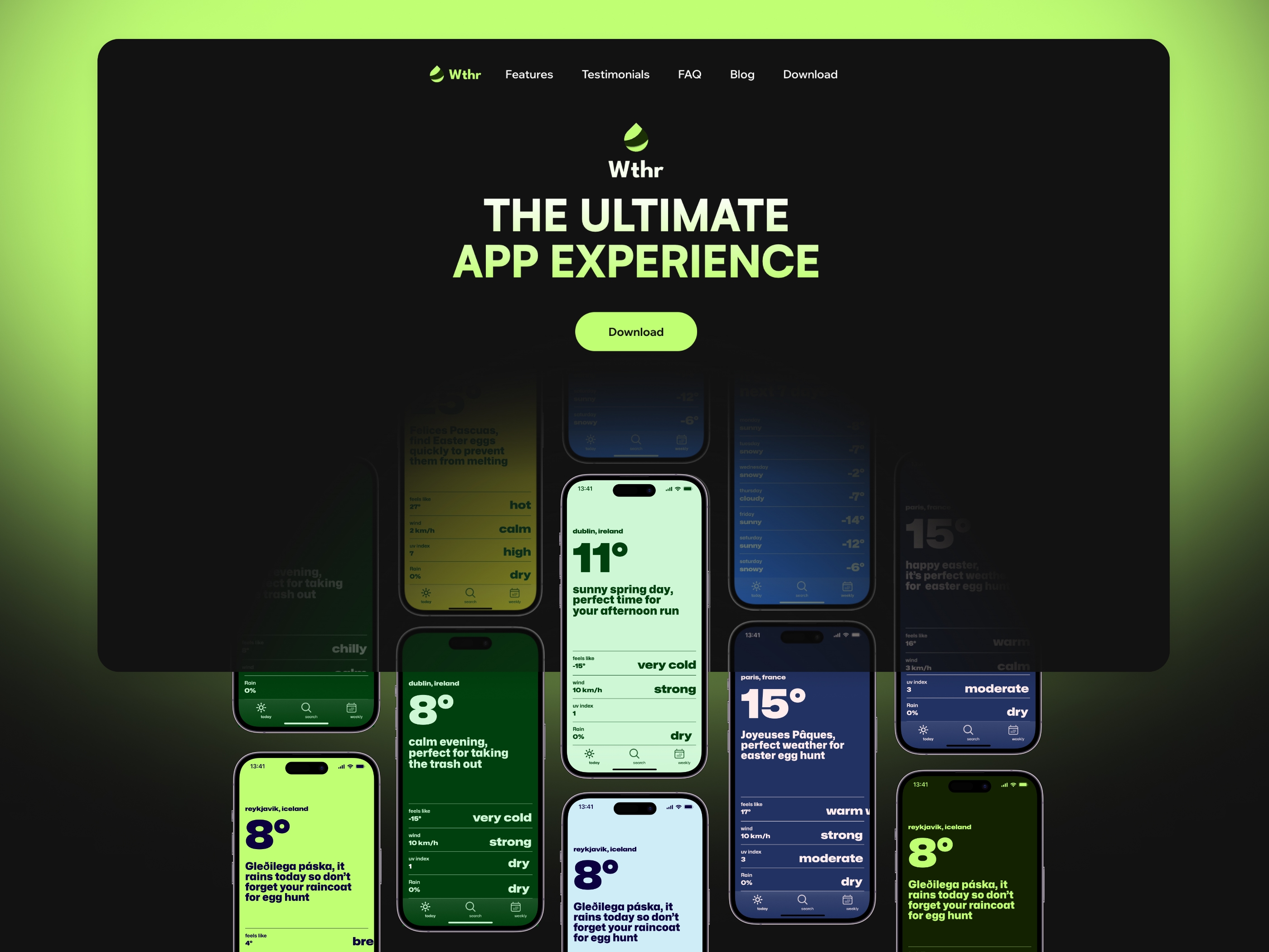 Screenshot of Appverse website