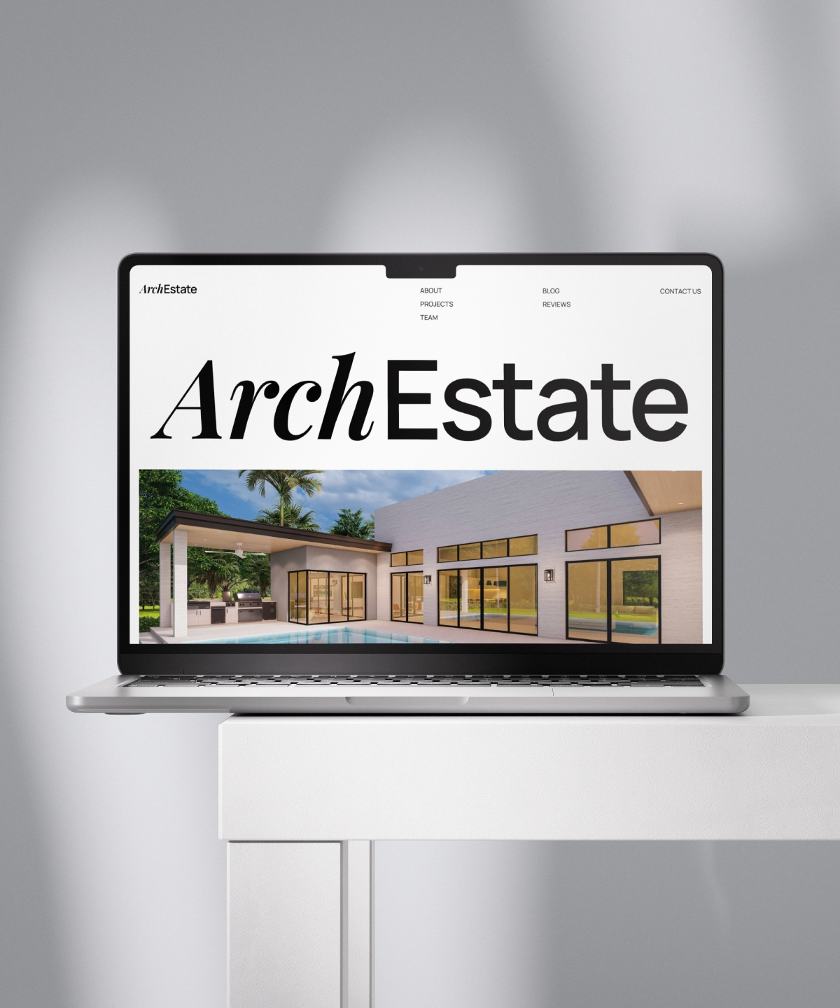 Screenshot of Archestate website