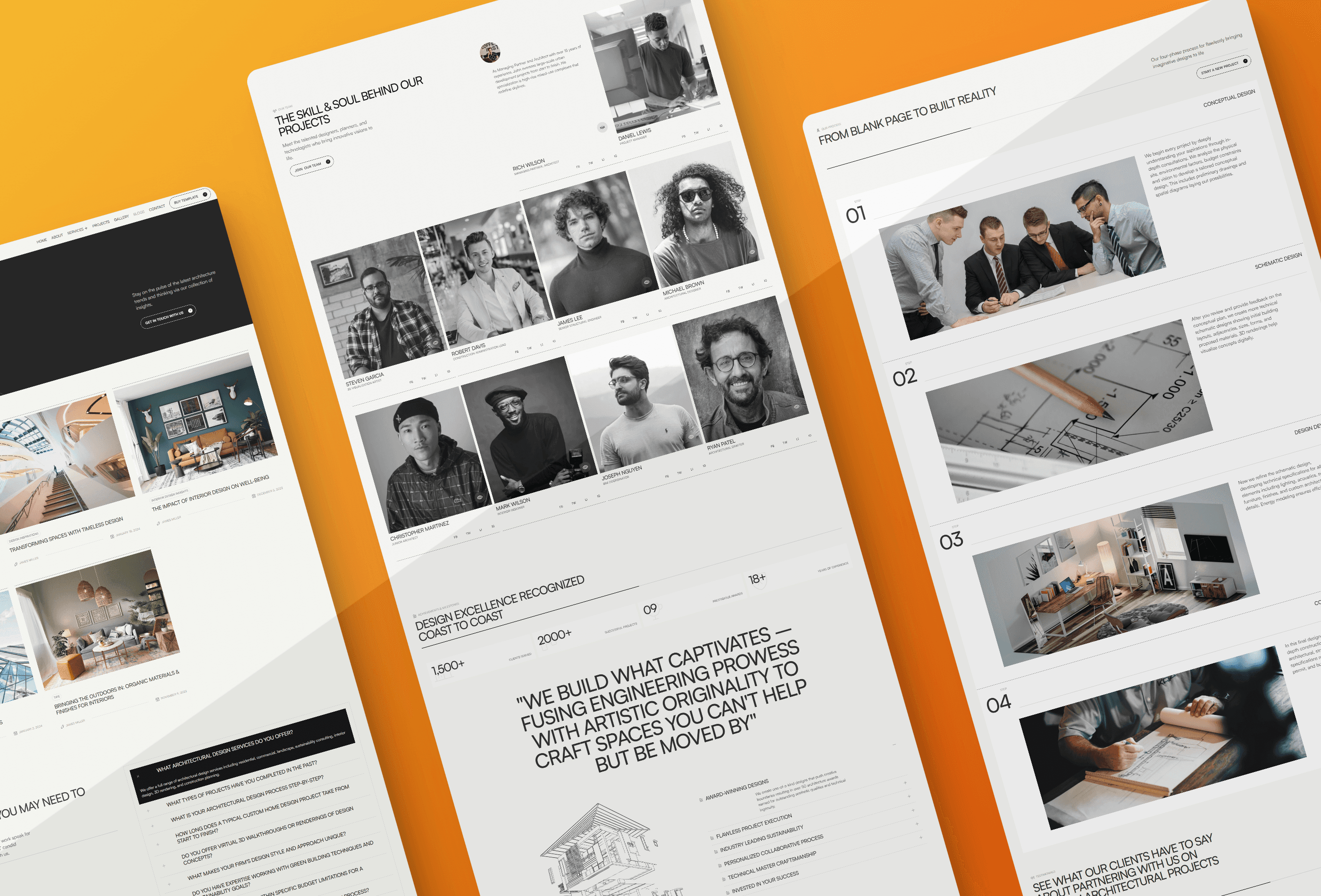 Screenshot 4 of Architect architecture firm framer template