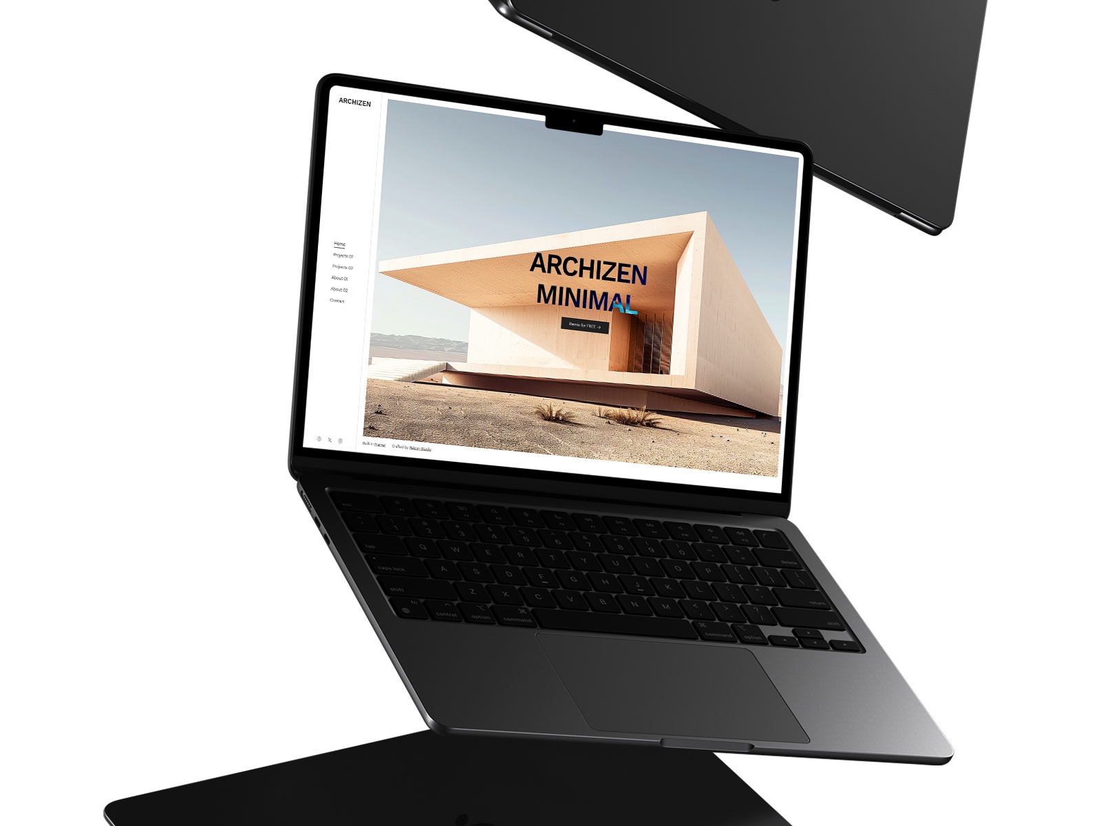 Screenshot of Archizen website