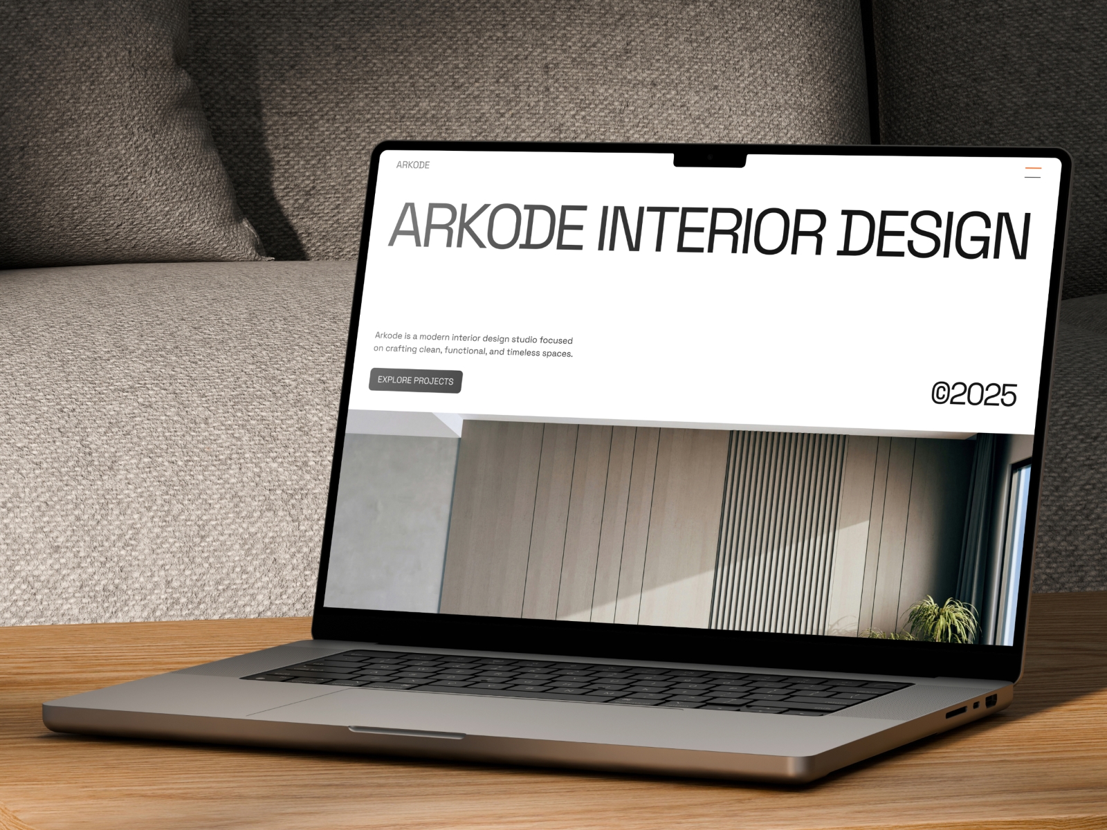 Screenshot of Arkode website