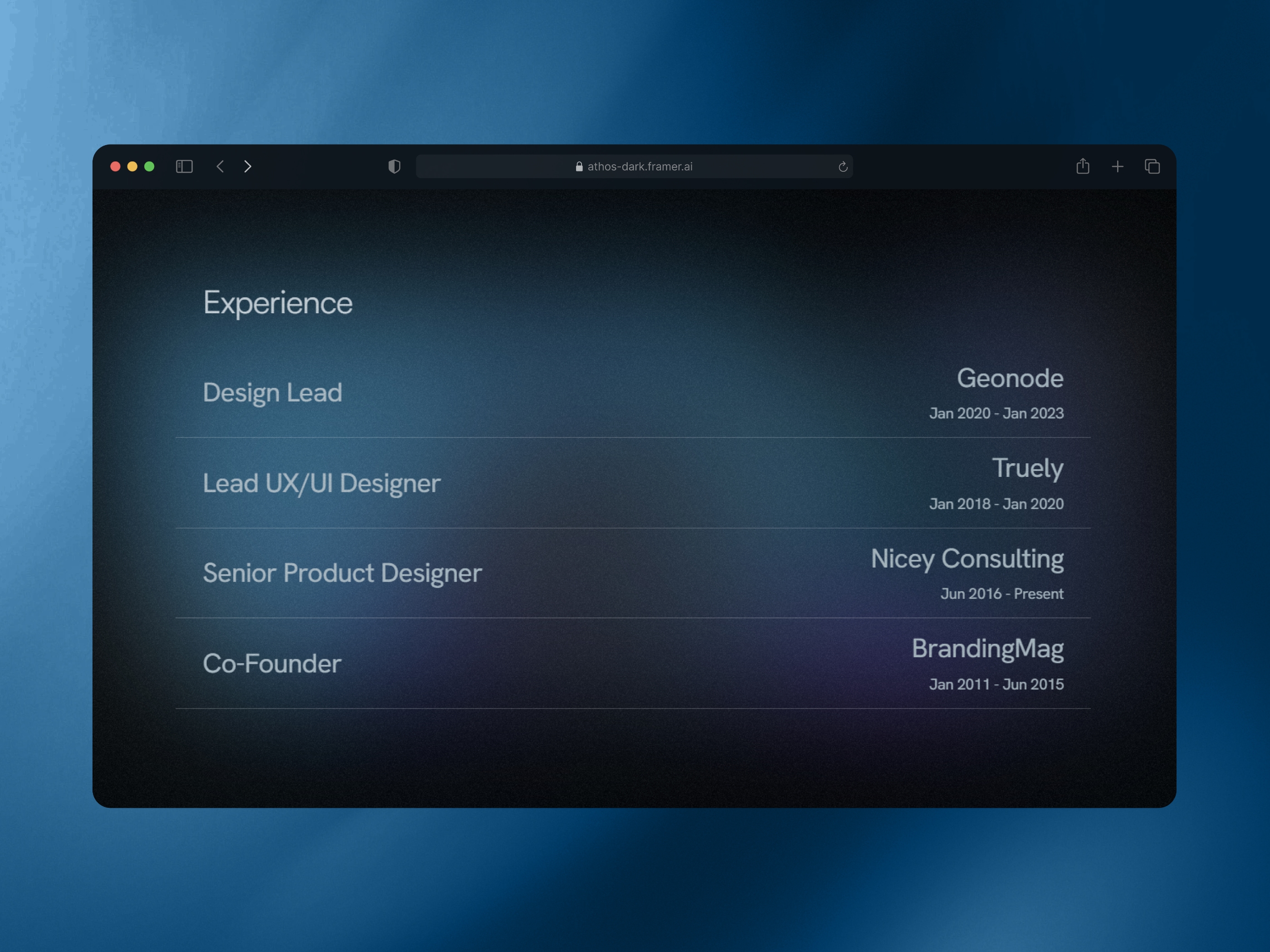 Screenshot 2 of Athos dark