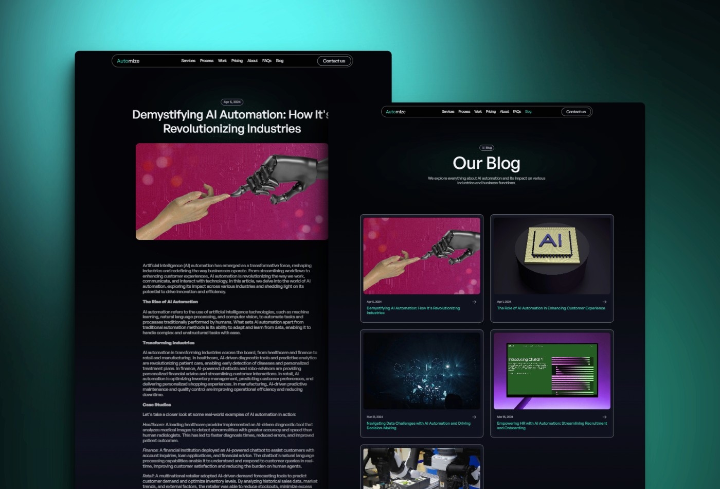 Screenshot 4 of Automize