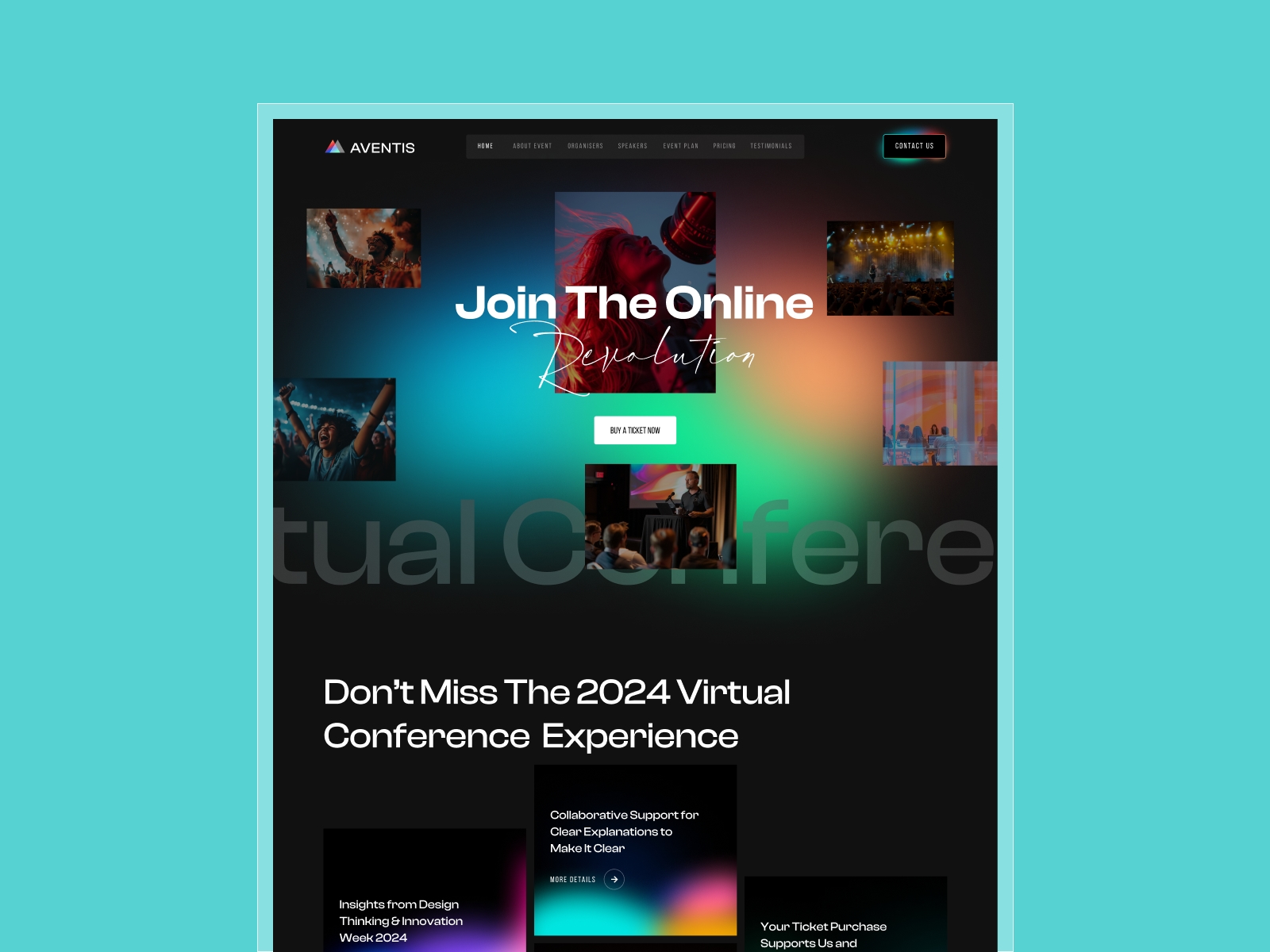 Screenshot of Aventis website