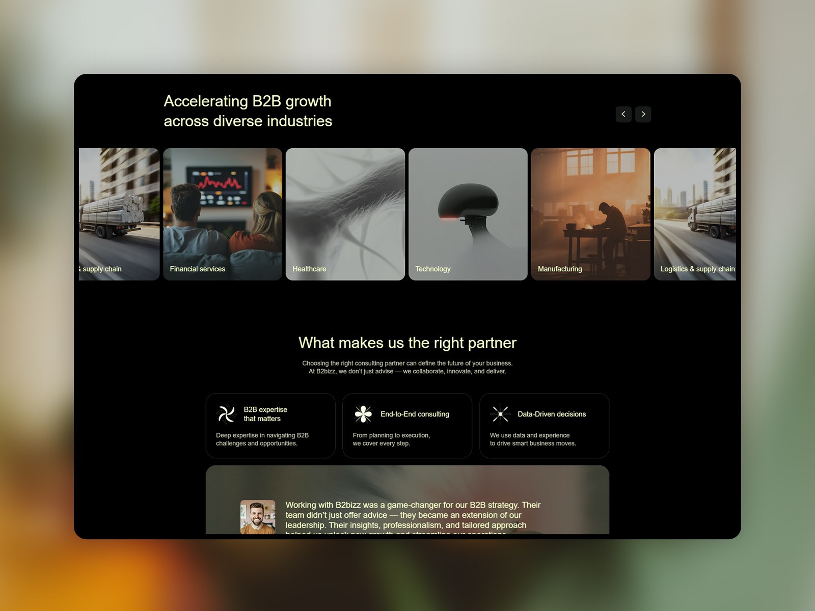 Screenshot 2 of B2bizz