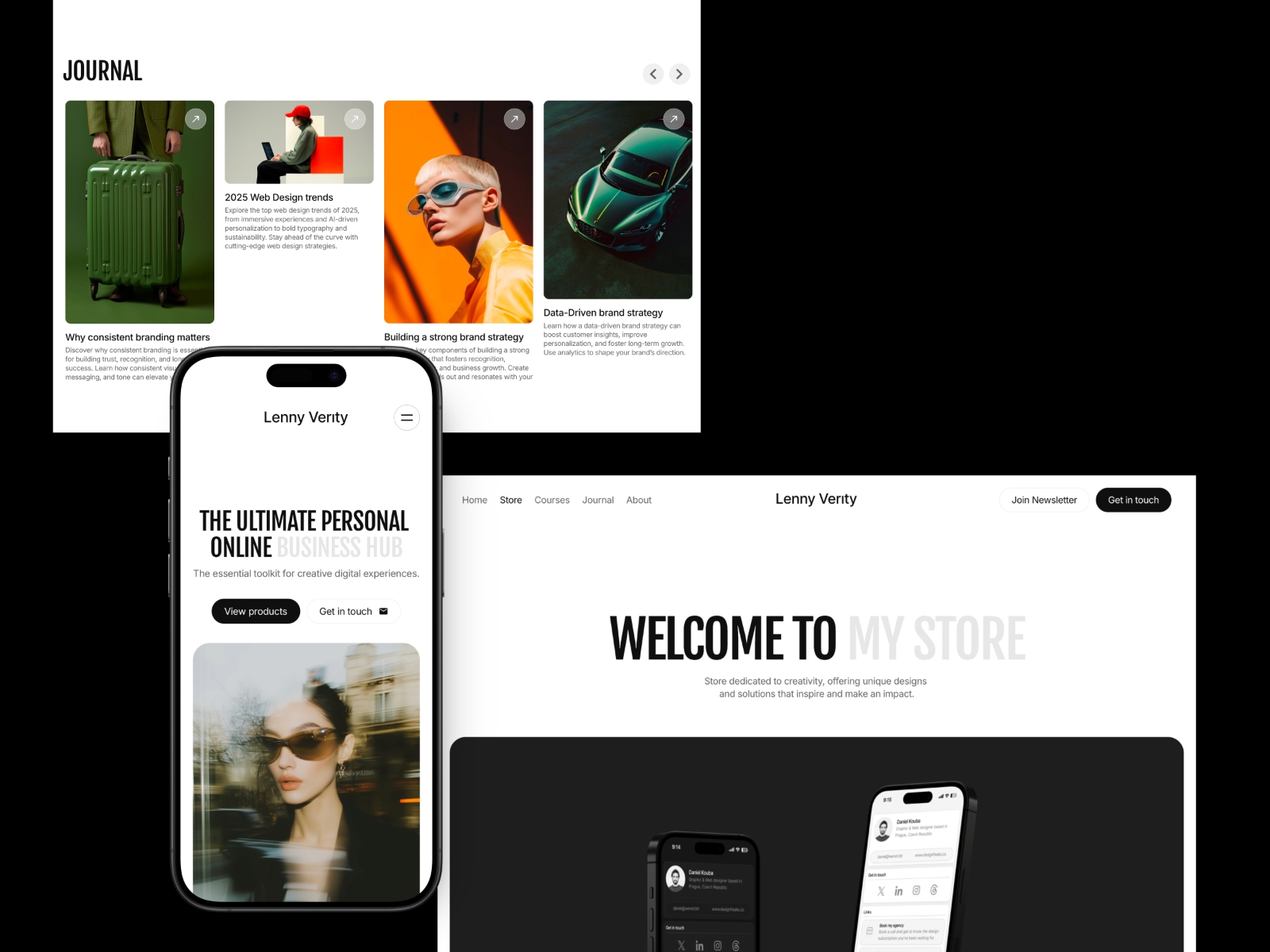 Screenshot of Beacon website