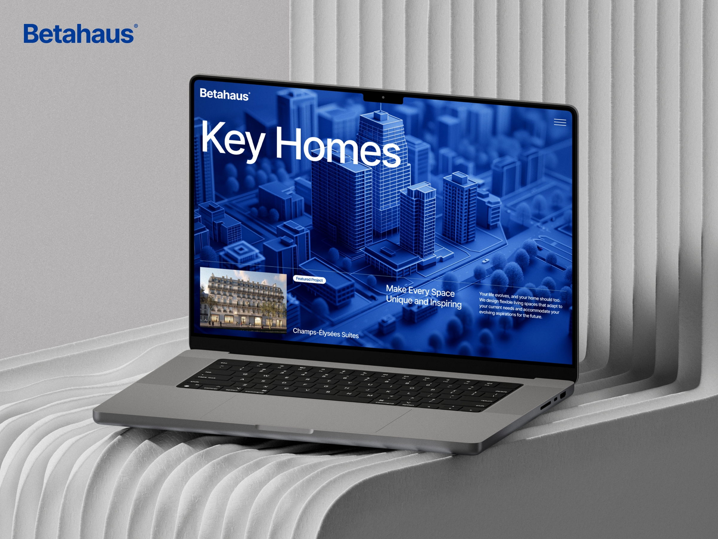 Screenshot 1 of Betahaus real estate asset management template