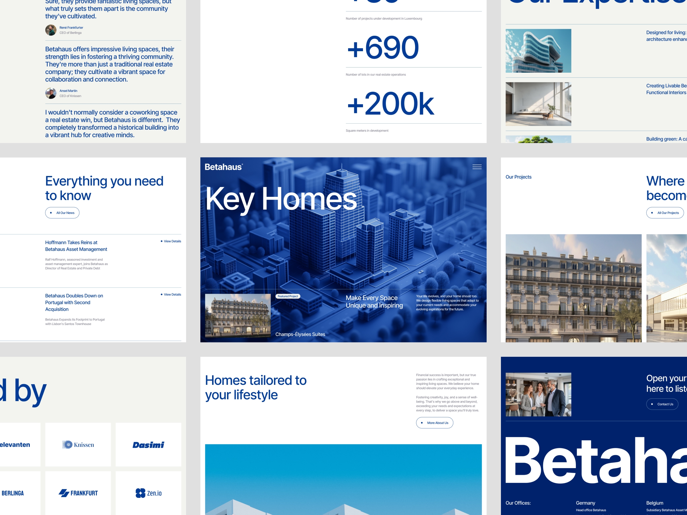 Screenshot 2 of Betahaus real estate asset management template