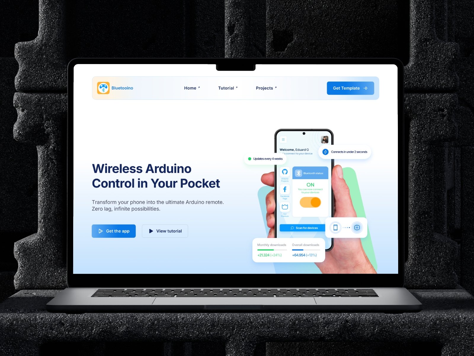 Screenshot 1 of Bluetooino