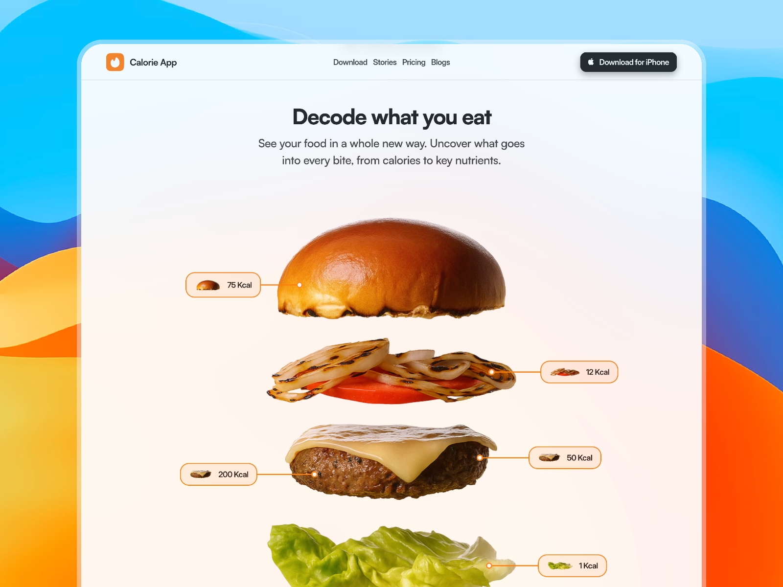 Screenshot 2 of Calories