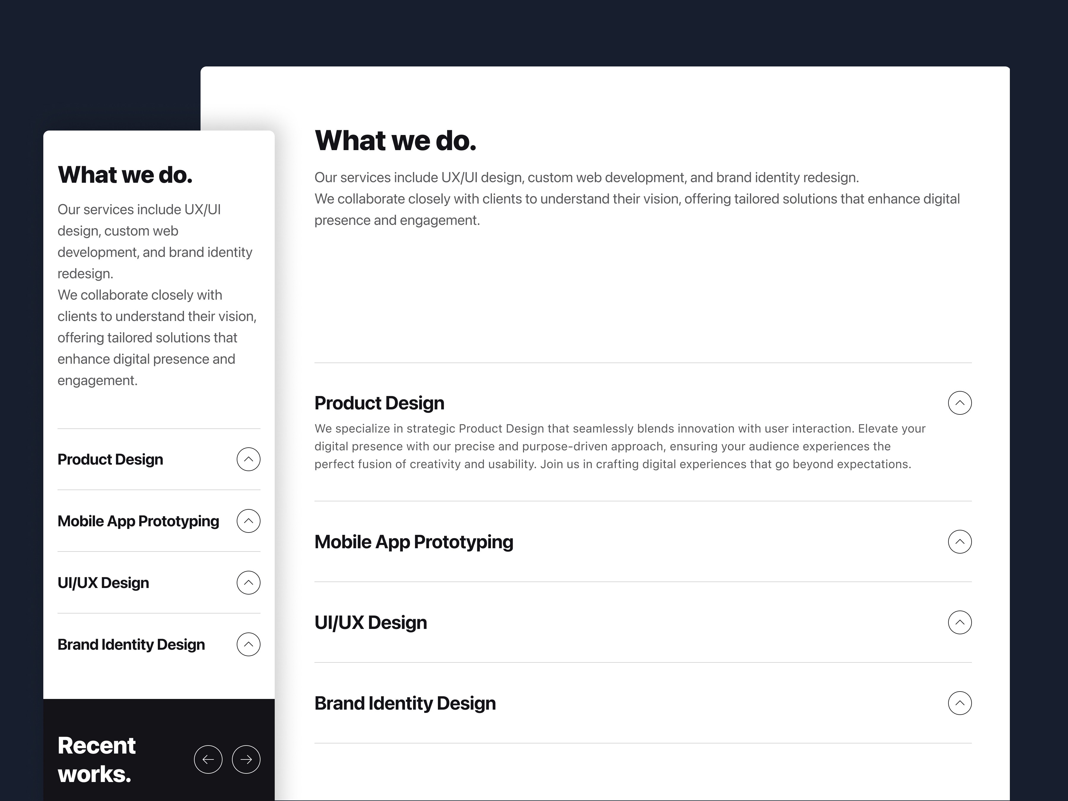 Screenshot 3 of Canvas craft premium agency landing page streamlined responsive template effortless integration mobile first design