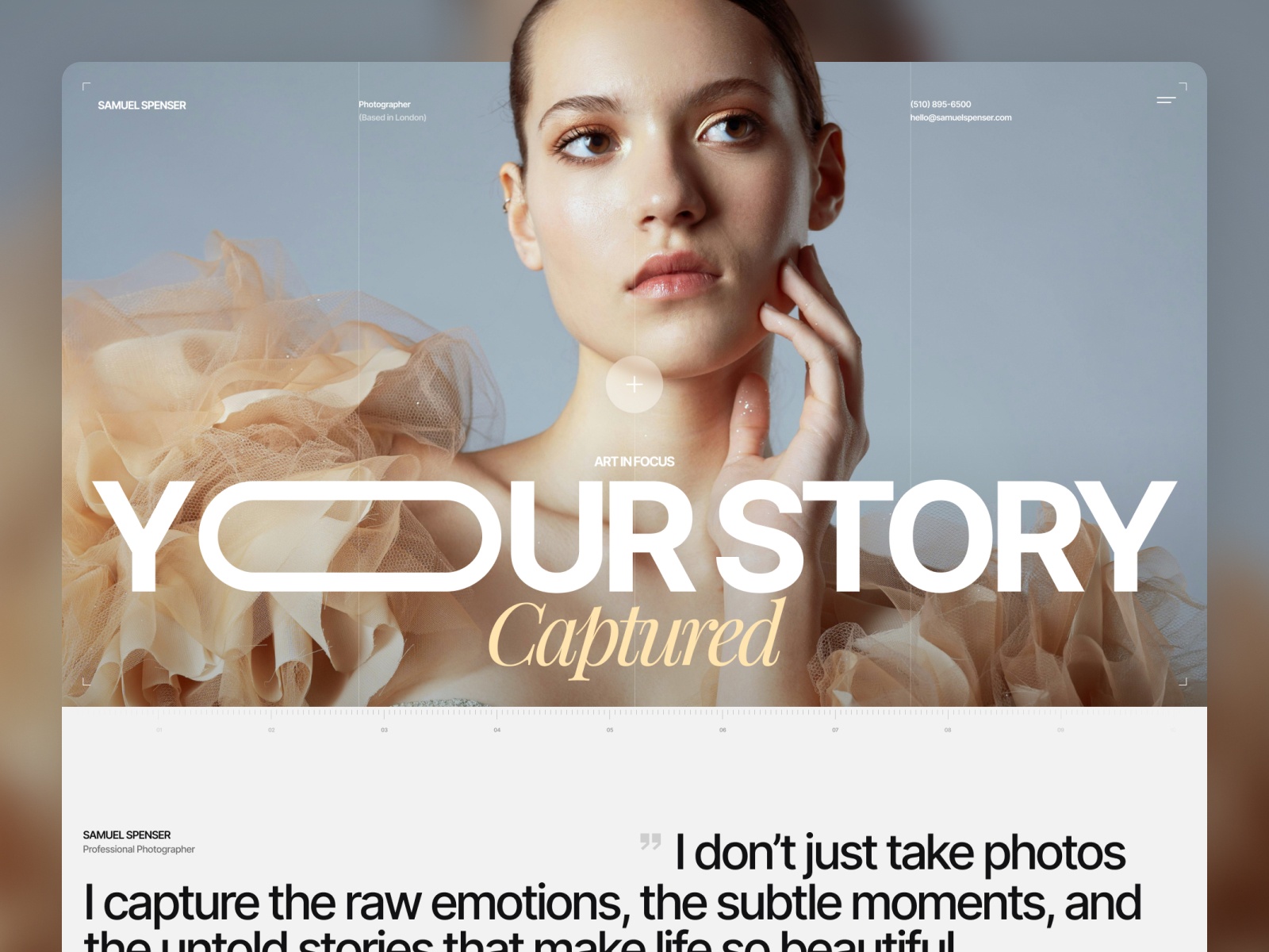 Screenshot of Captured website