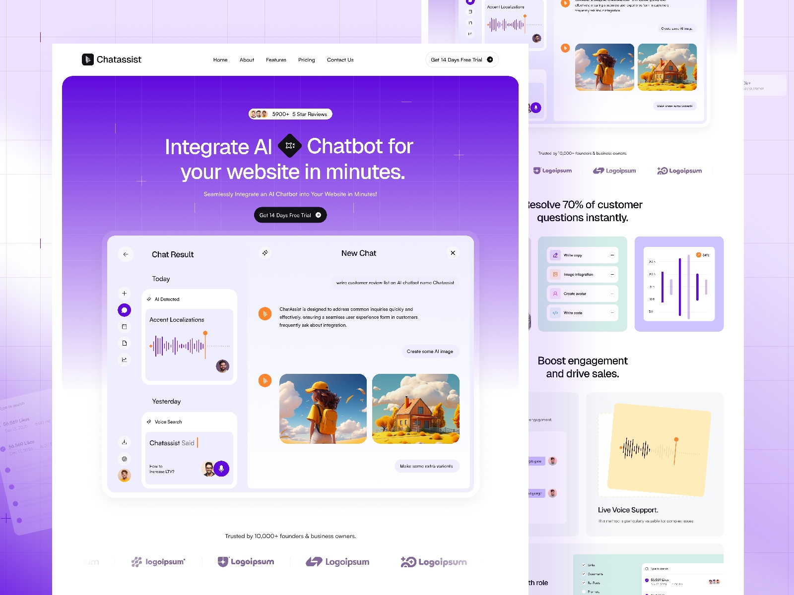 Screenshot 2 of Chatassist