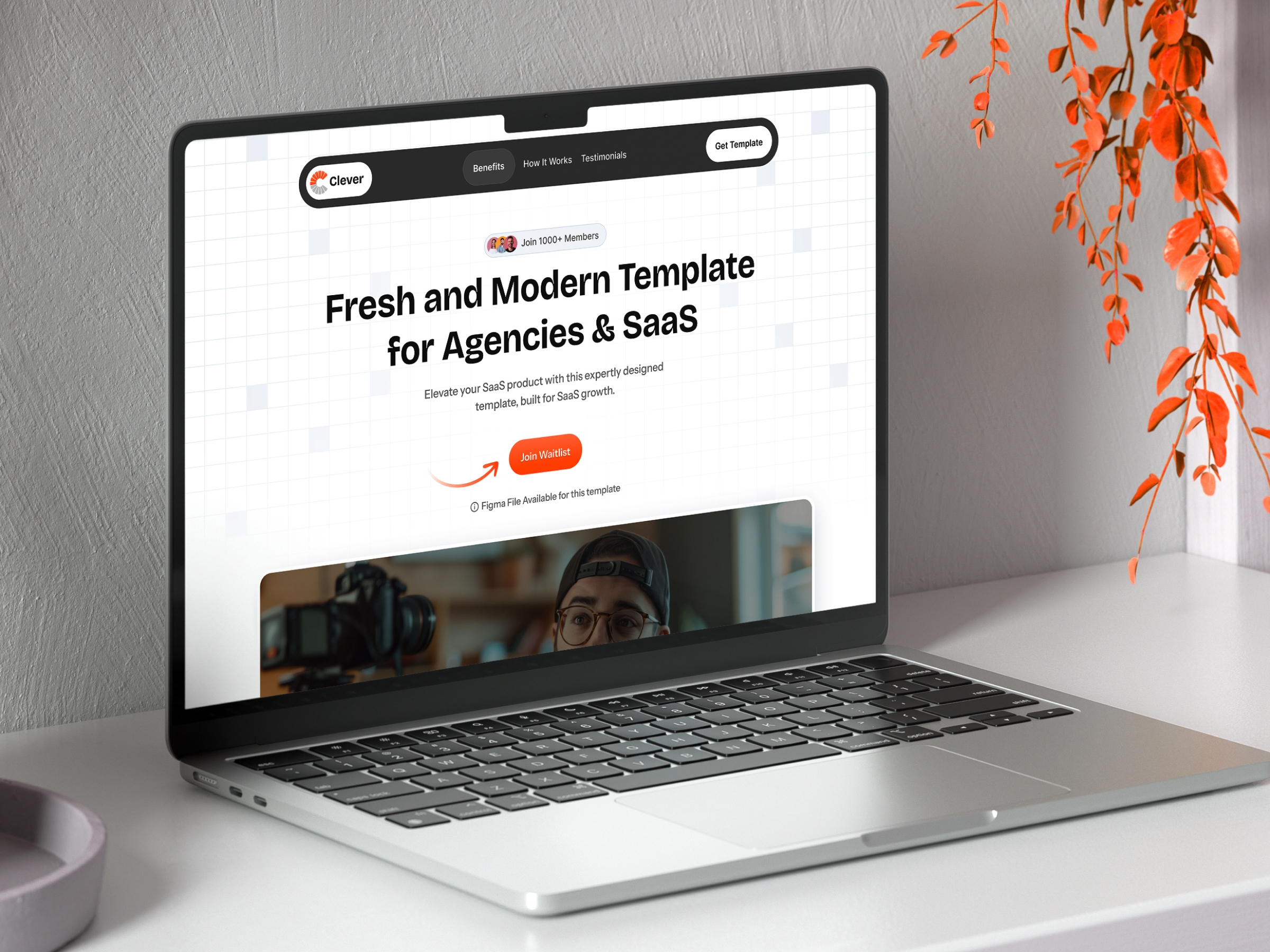 Screenshot of Clever website