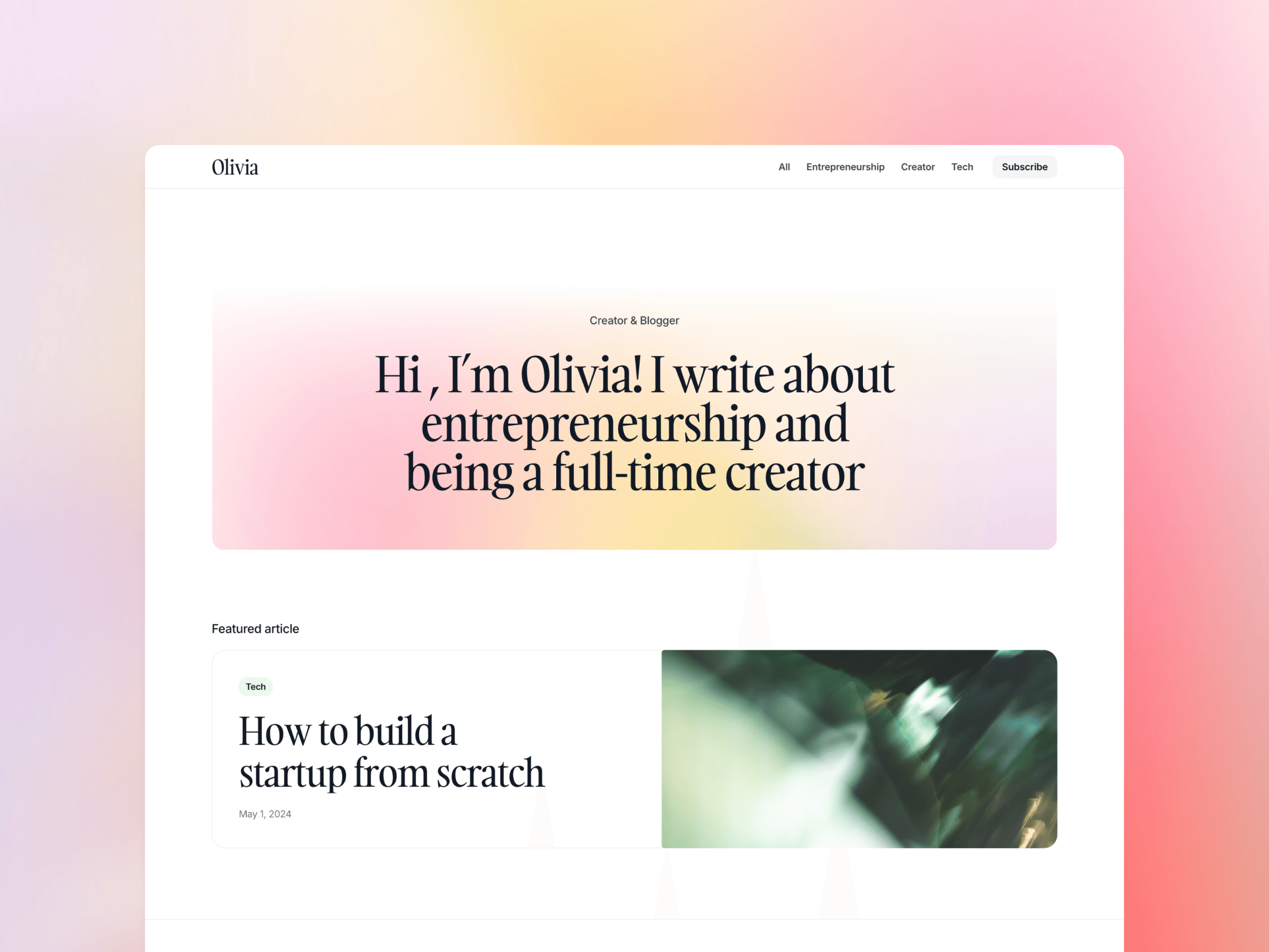 Screenshot of Compose website