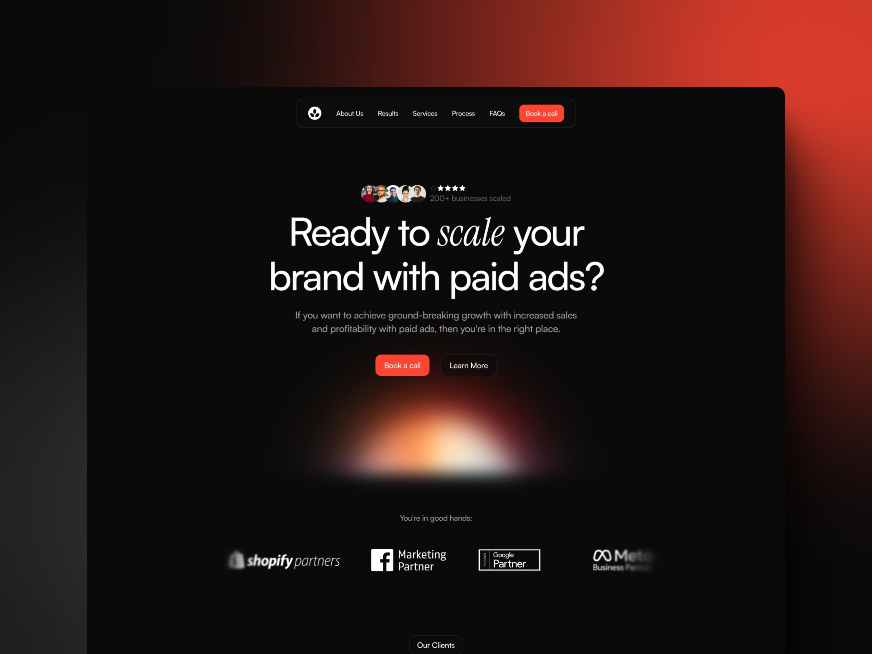 Screenshot of Conversion website