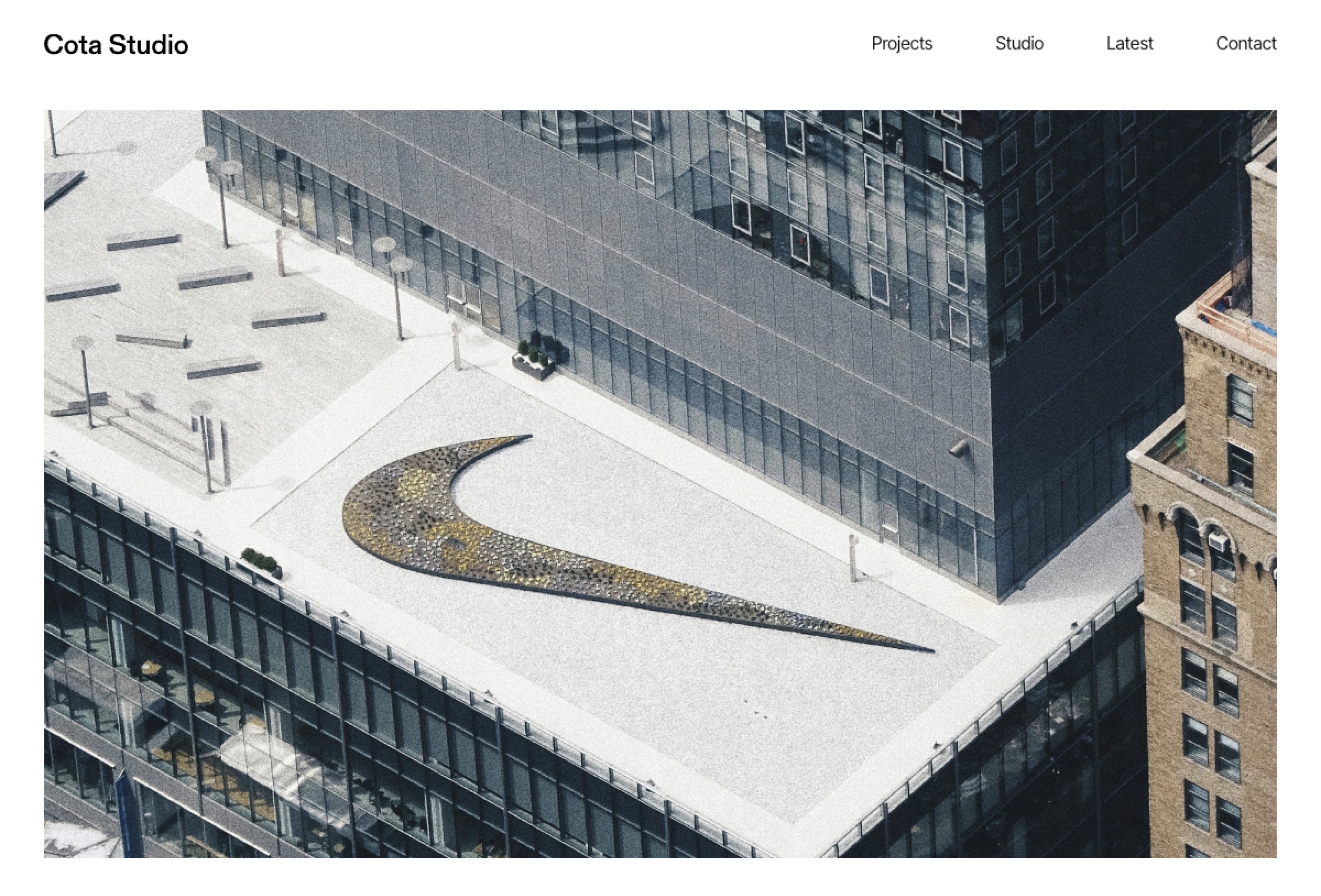 Screenshot 4 of Cota studio agency portfolio framer template