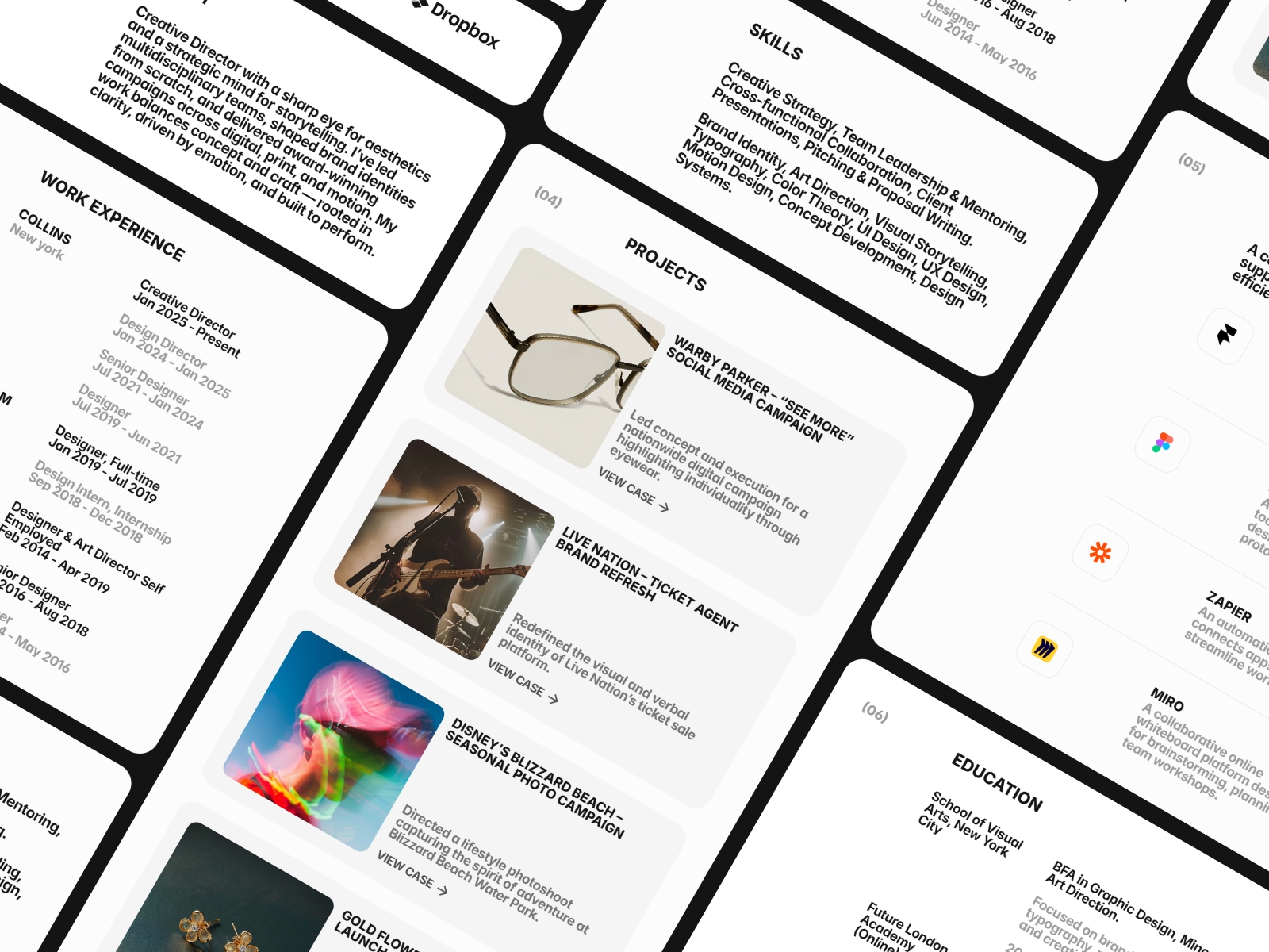 Screenshot 4 of Creative cv