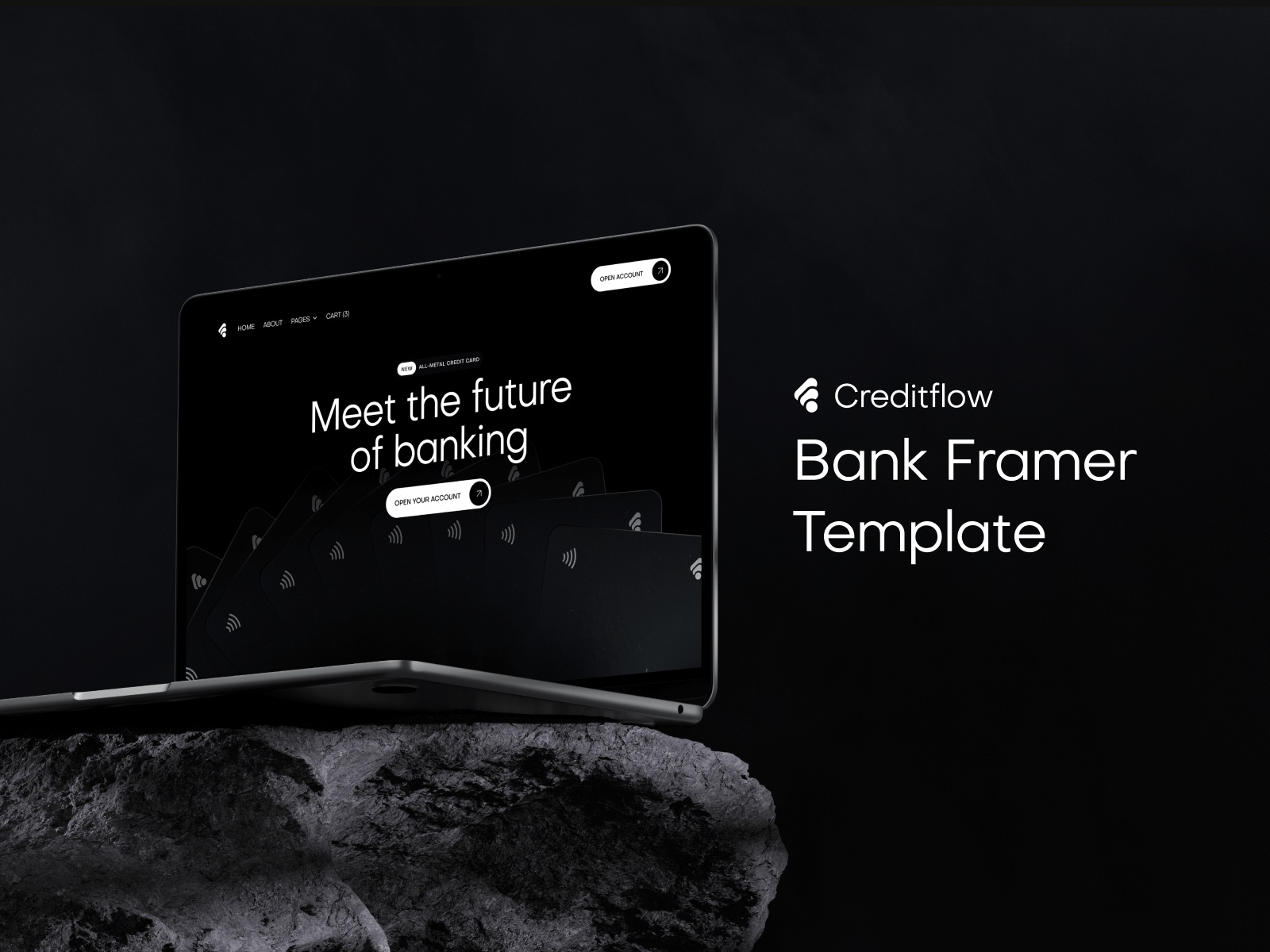 Screenshot of Creditflow website