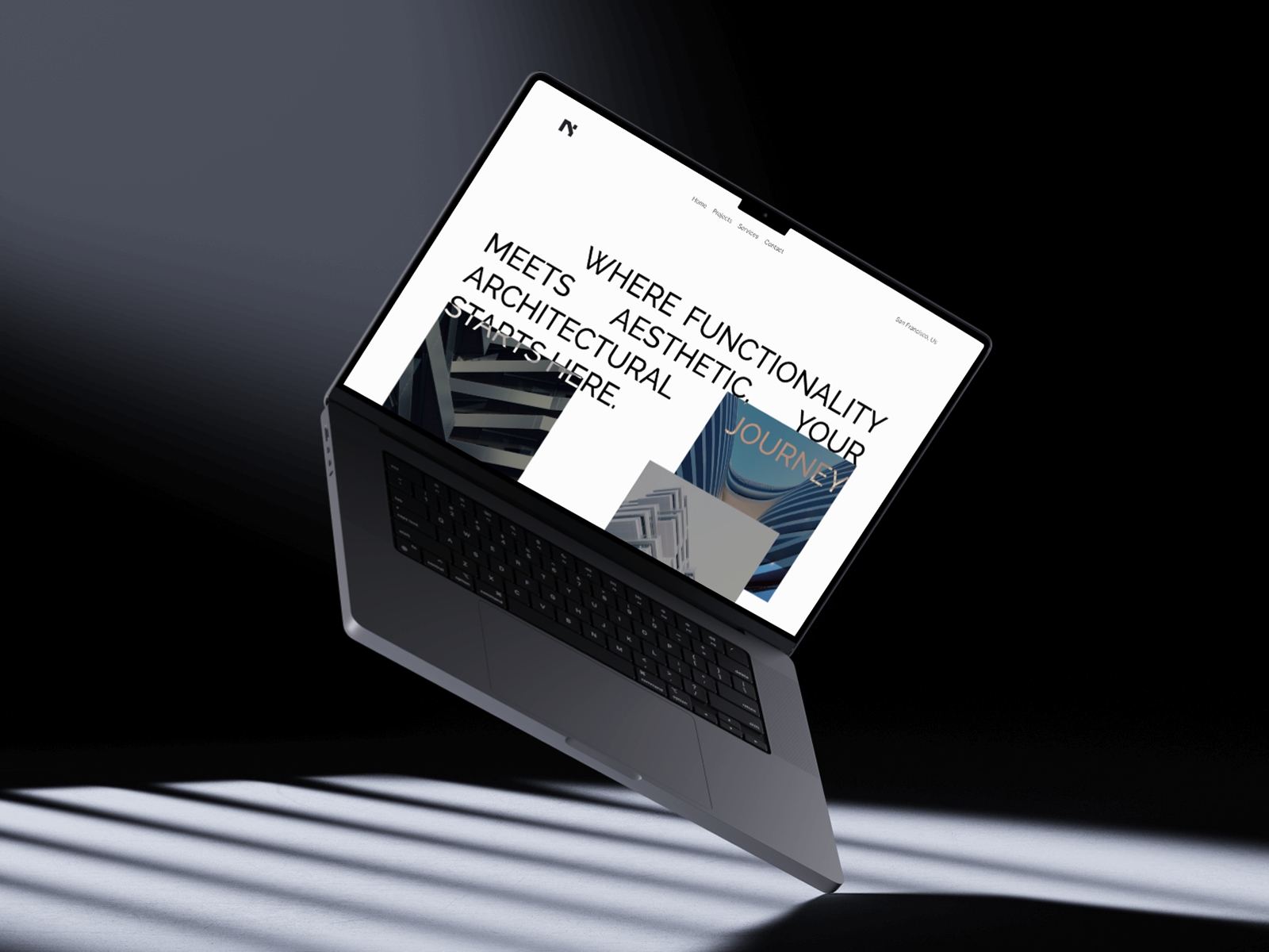 Screenshot of Crestline website