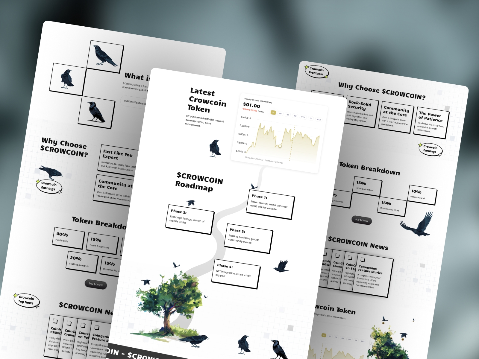 Screenshot 2 of Crowcoin