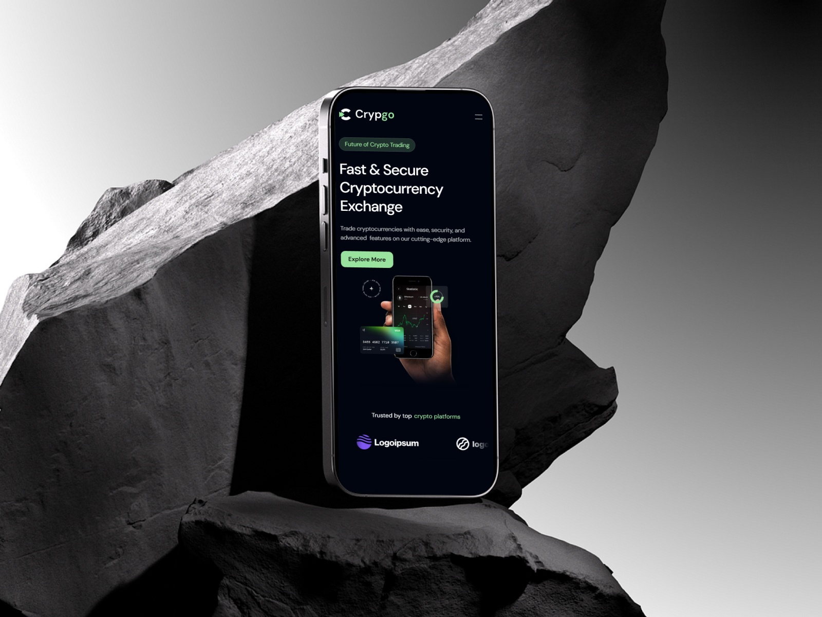 Screenshot 2 of Crypgo web