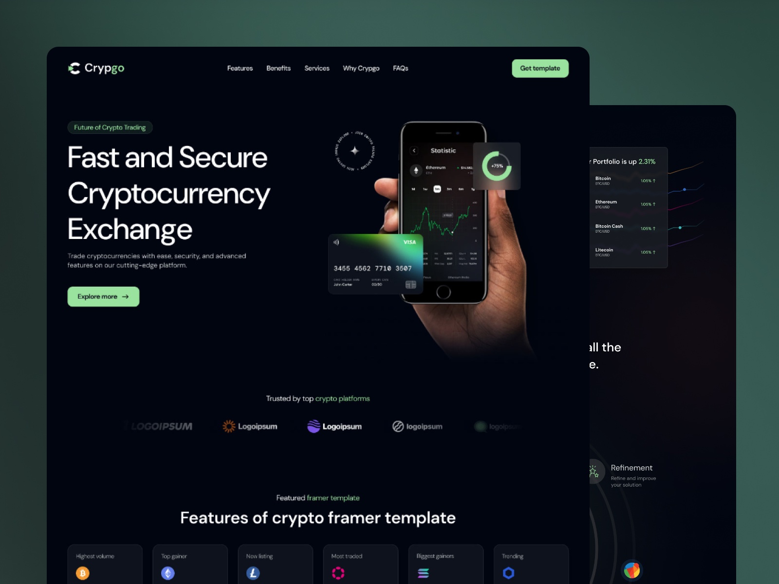 Screenshot 4 of Crypgo web