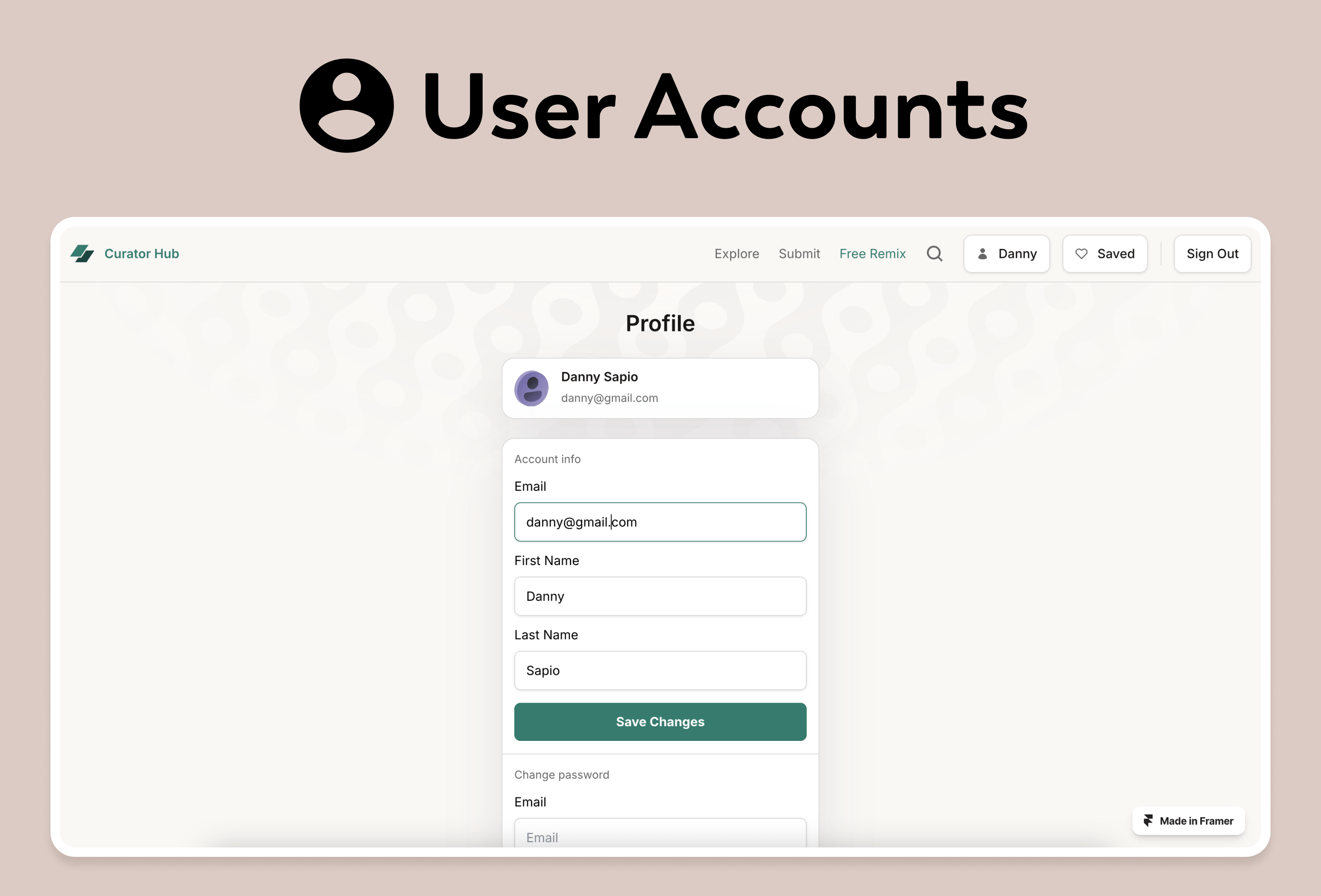 Screenshot 3 of Curator hub