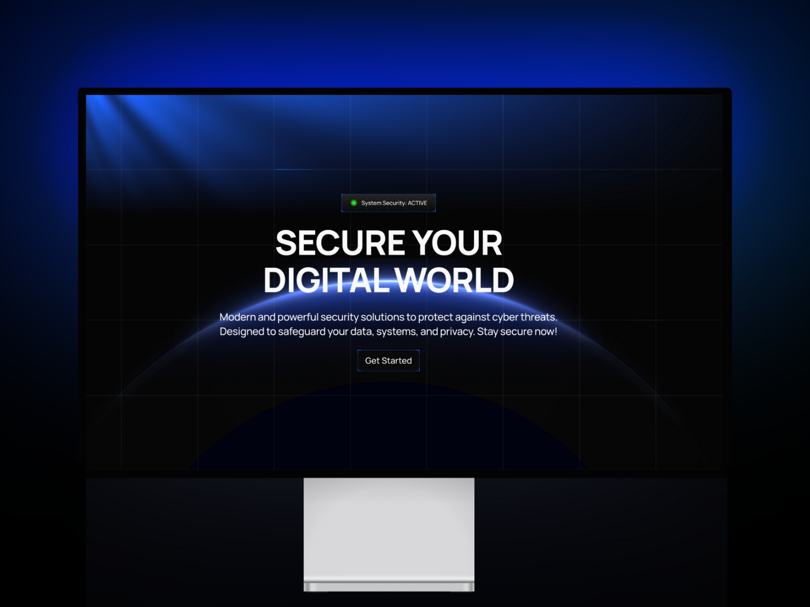 Screenshot of Cybershade website