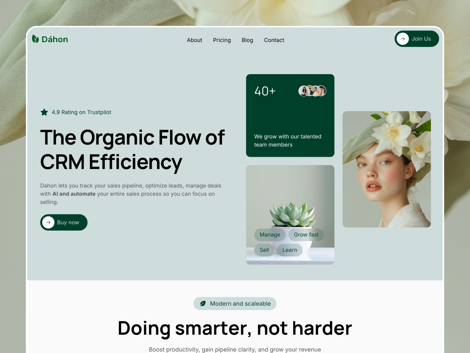 Screenshot of Dahon website