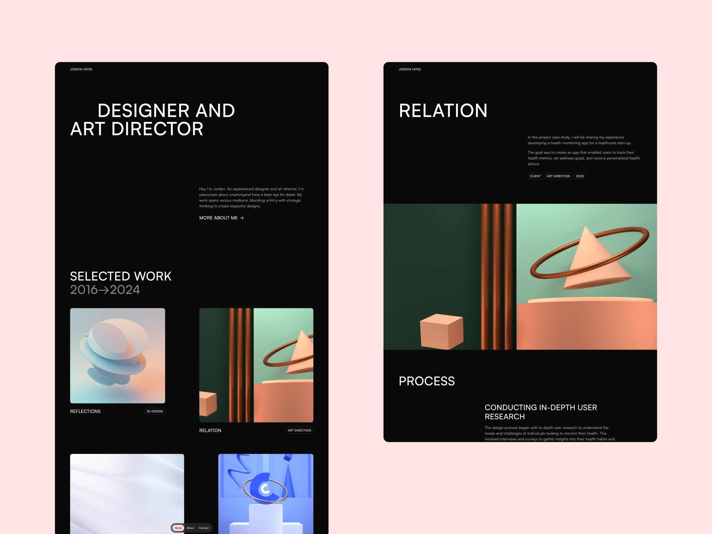 Screenshot 2 of Darkfolio