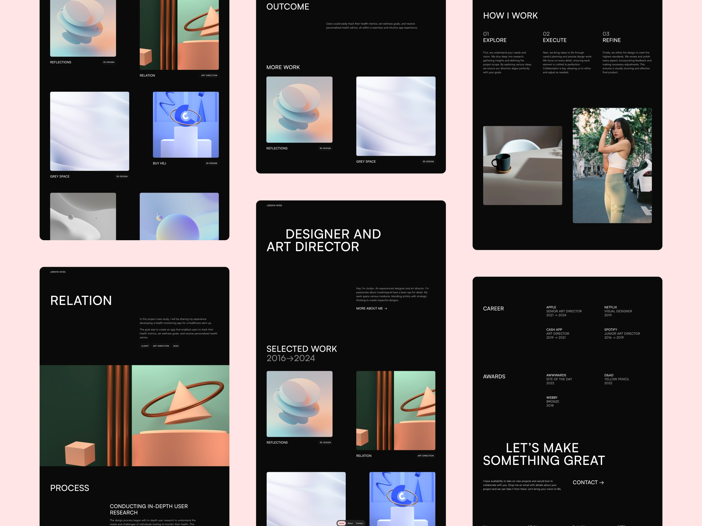 Screenshot 3 of Darkfolio