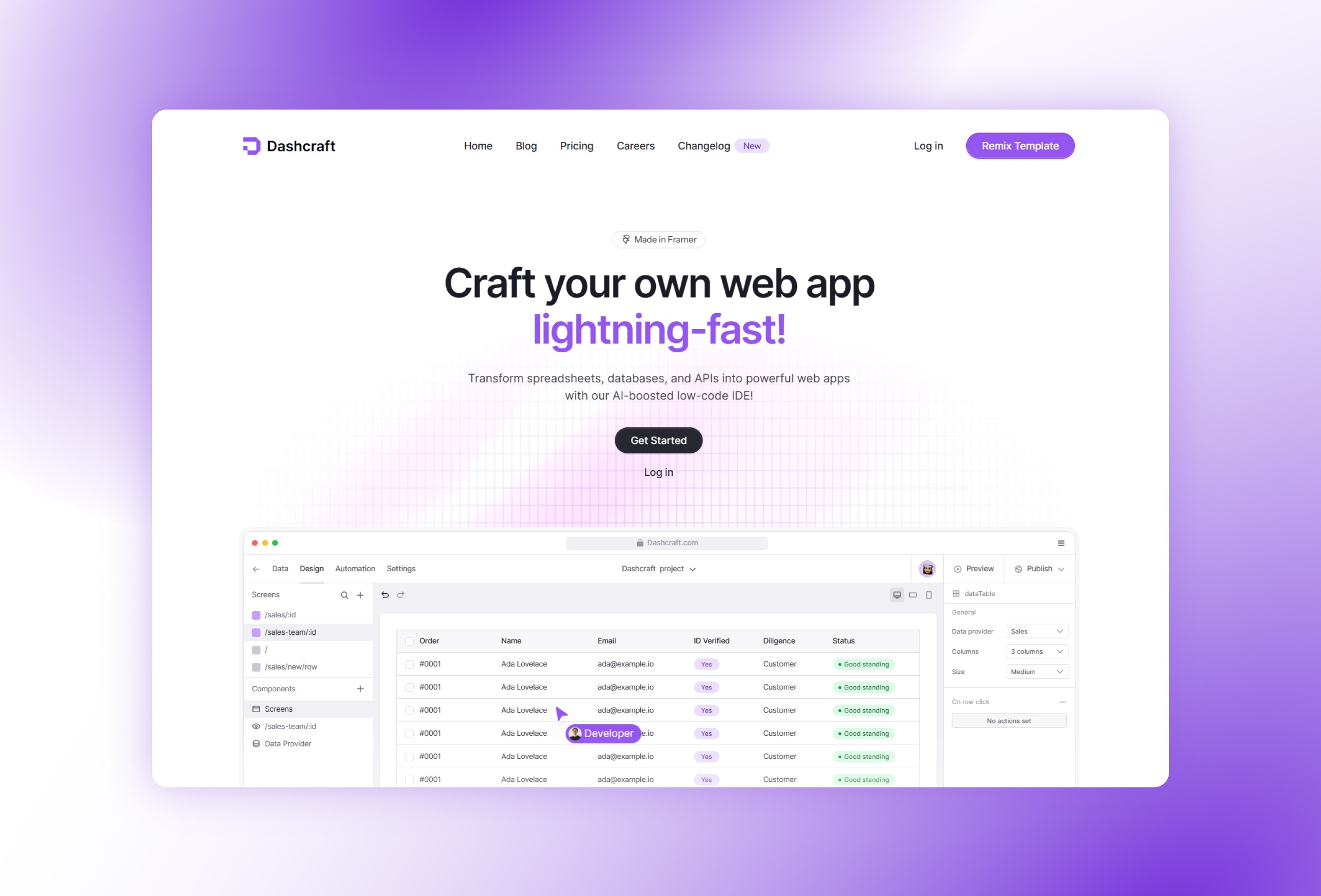 Screenshot 3 of Dashcraft