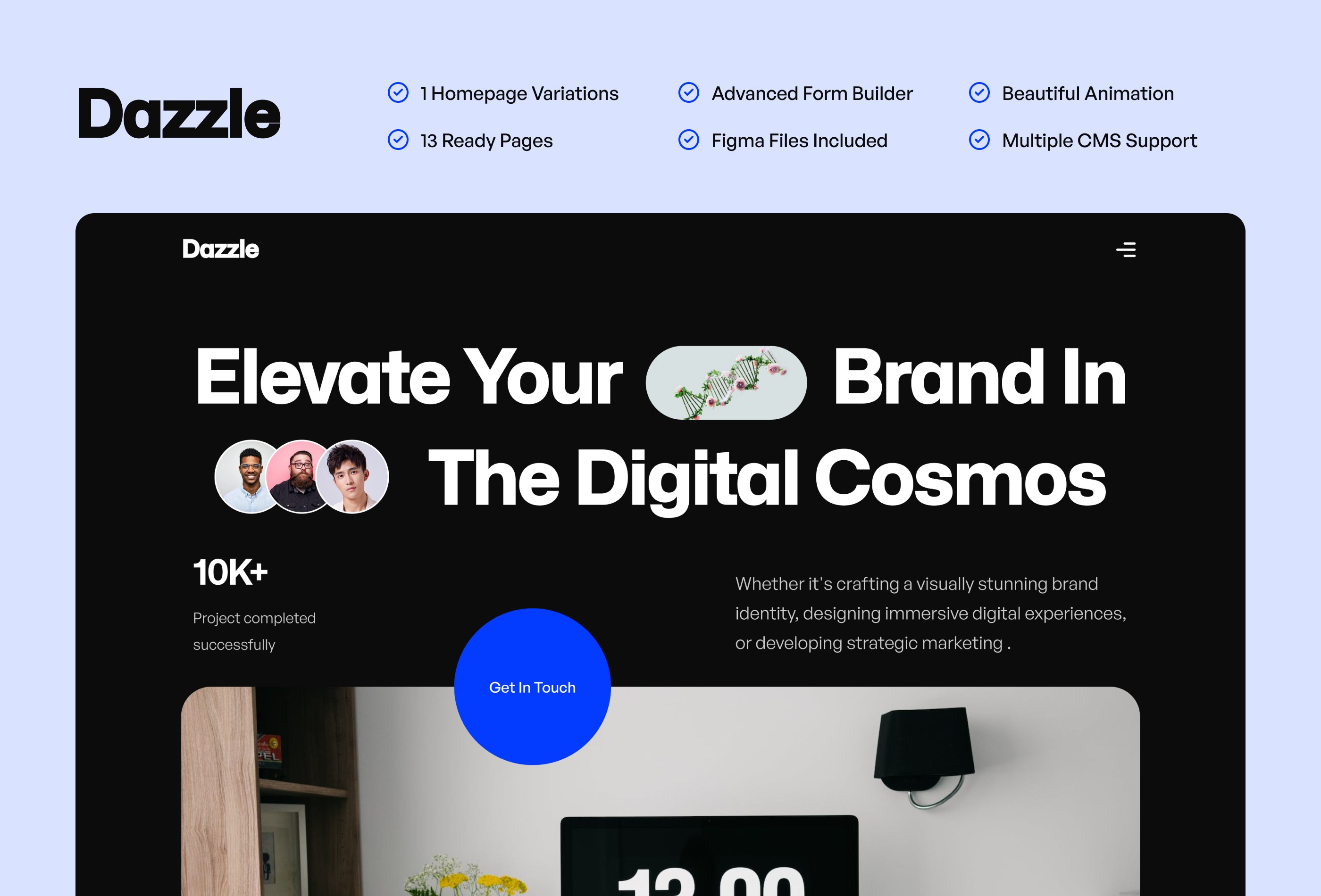 Screenshot 2 of Dazzle creative agency