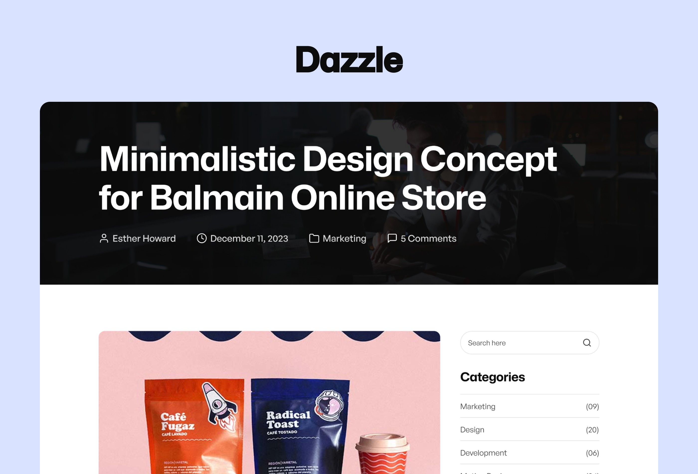 Screenshot 4 of Dazzle creative agency