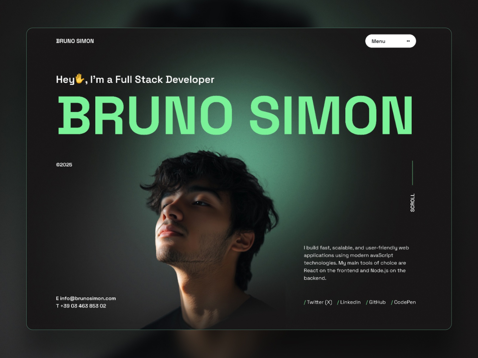 Screenshot of Devsync website