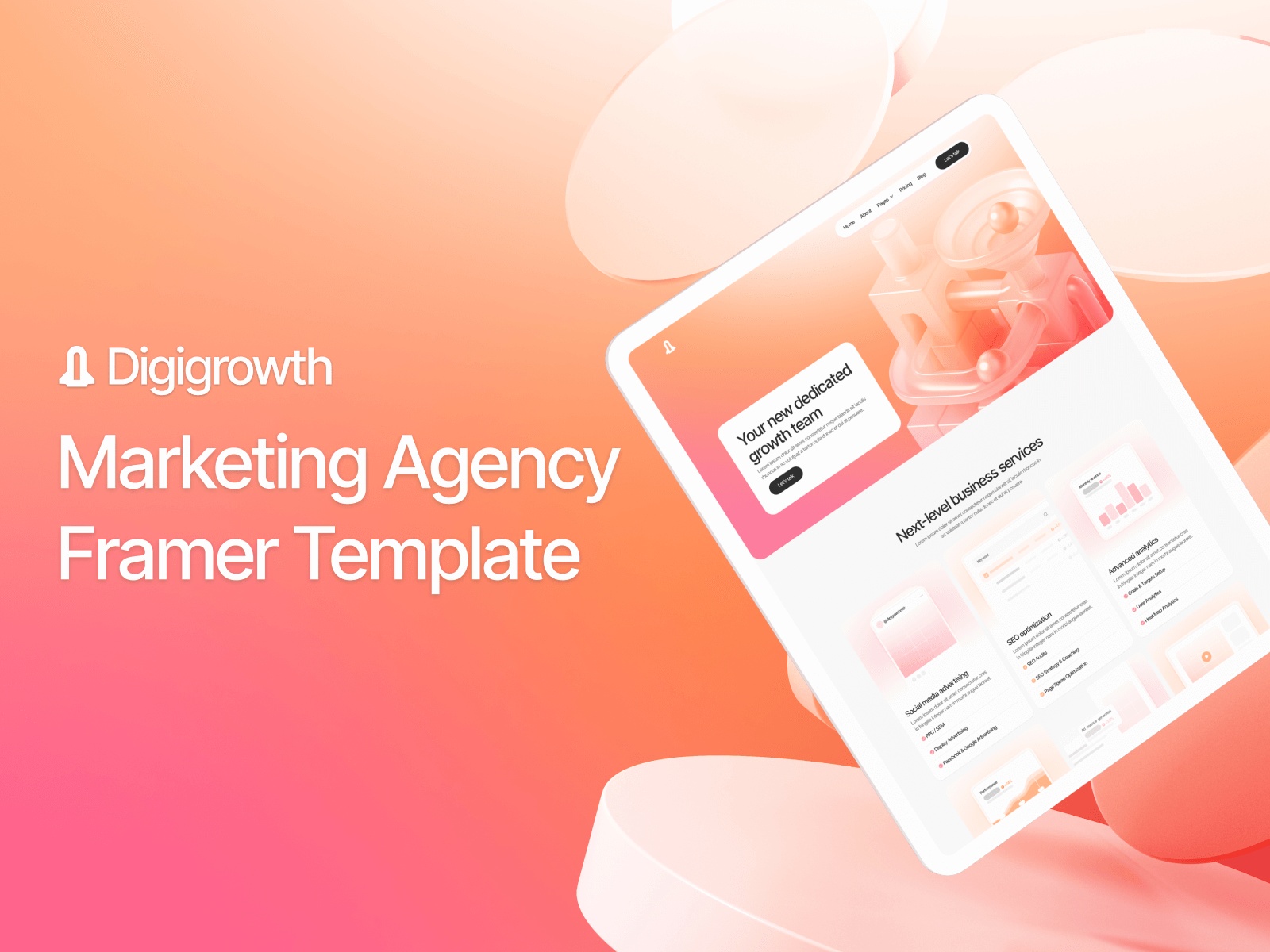 Screenshot of Digigrowth website