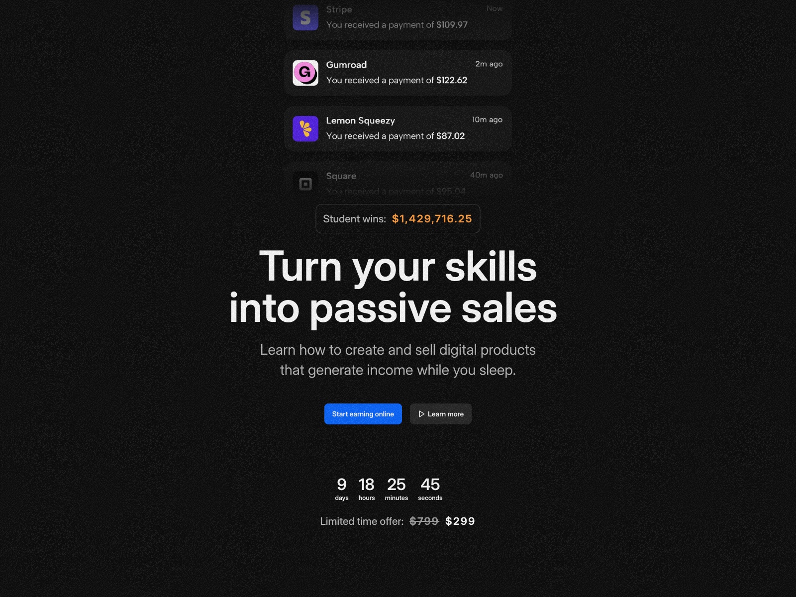 Screenshot of Digitalise website