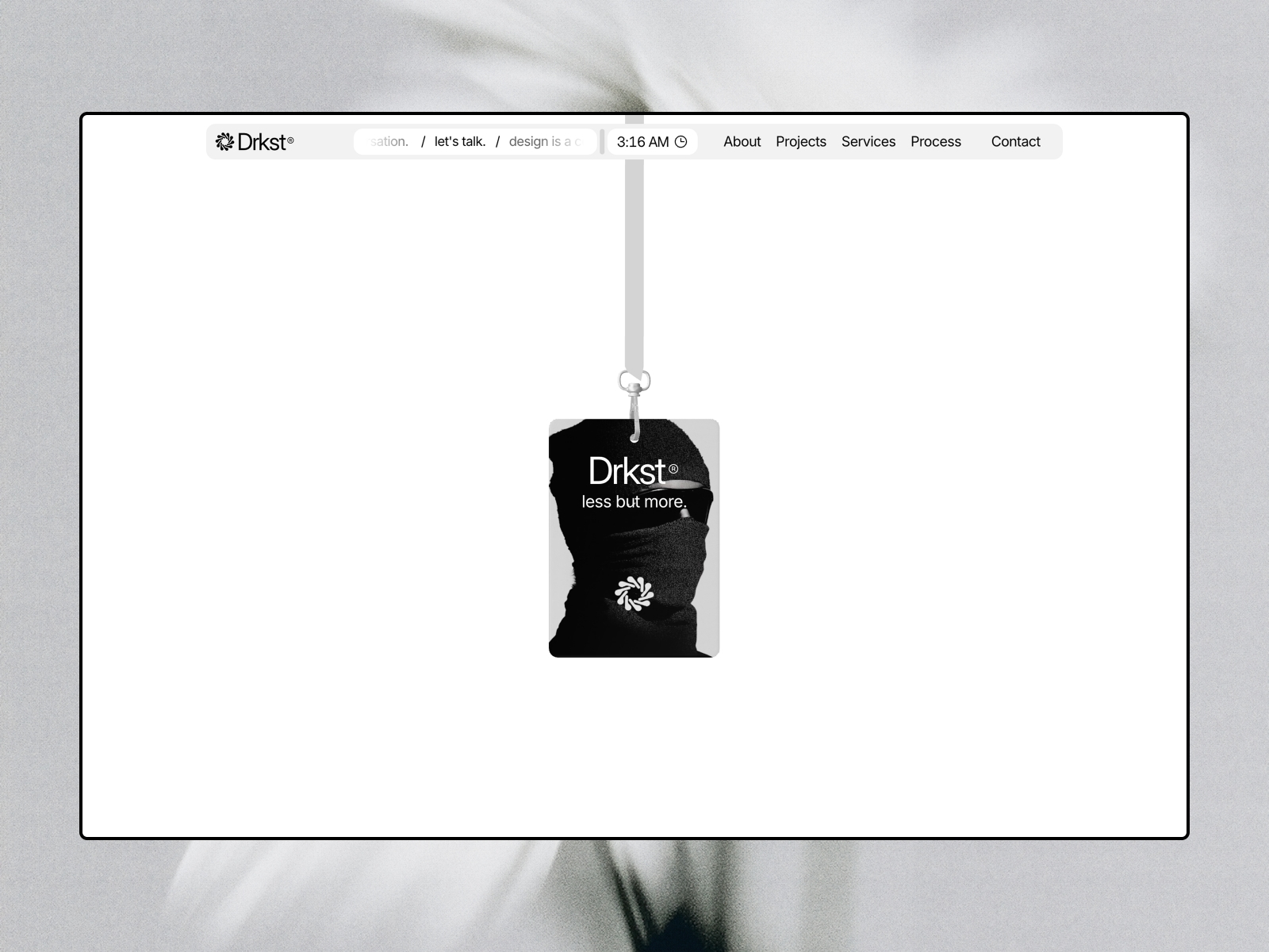 Screenshot of Drkst website
